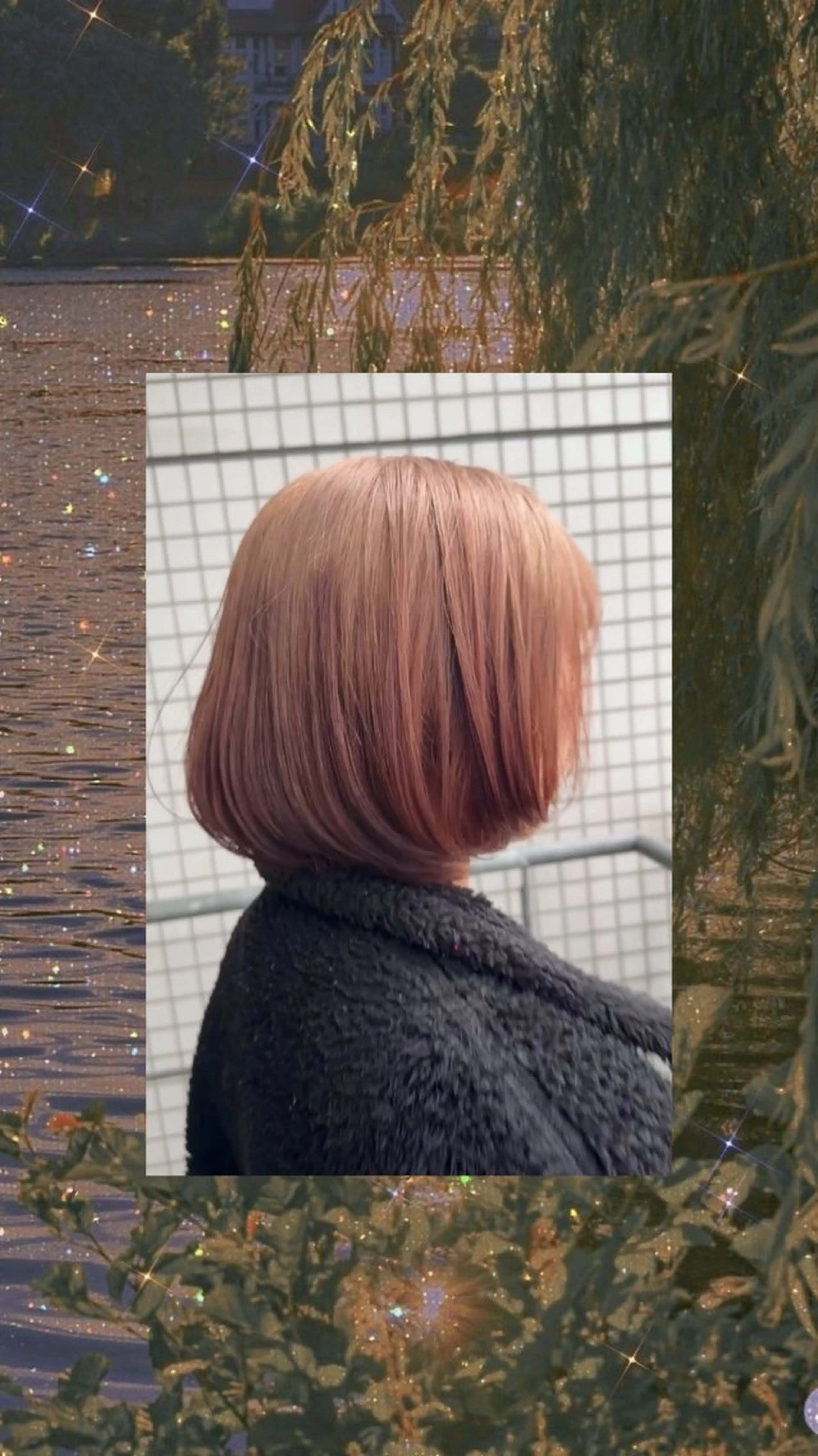 カラー ベージュカラー ブラウンカラー デザインカラー ミルクティーベージュ ヘアカラー 🌷ちひろ/ショート /パーマ🌷のヘアスタイル