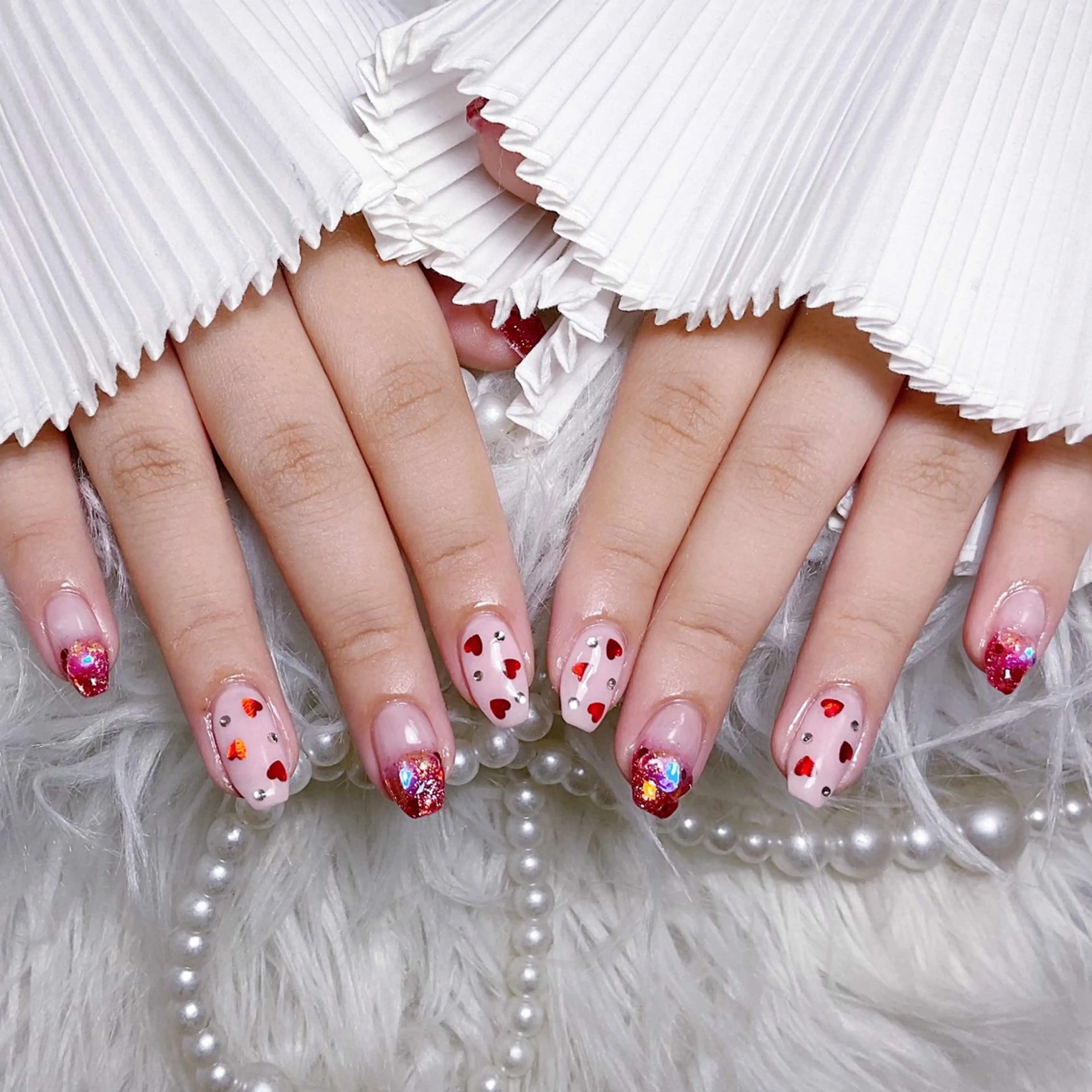 ネイル ハンドネイル 🍭Yun nail hyejin🌸のネイルデザイン