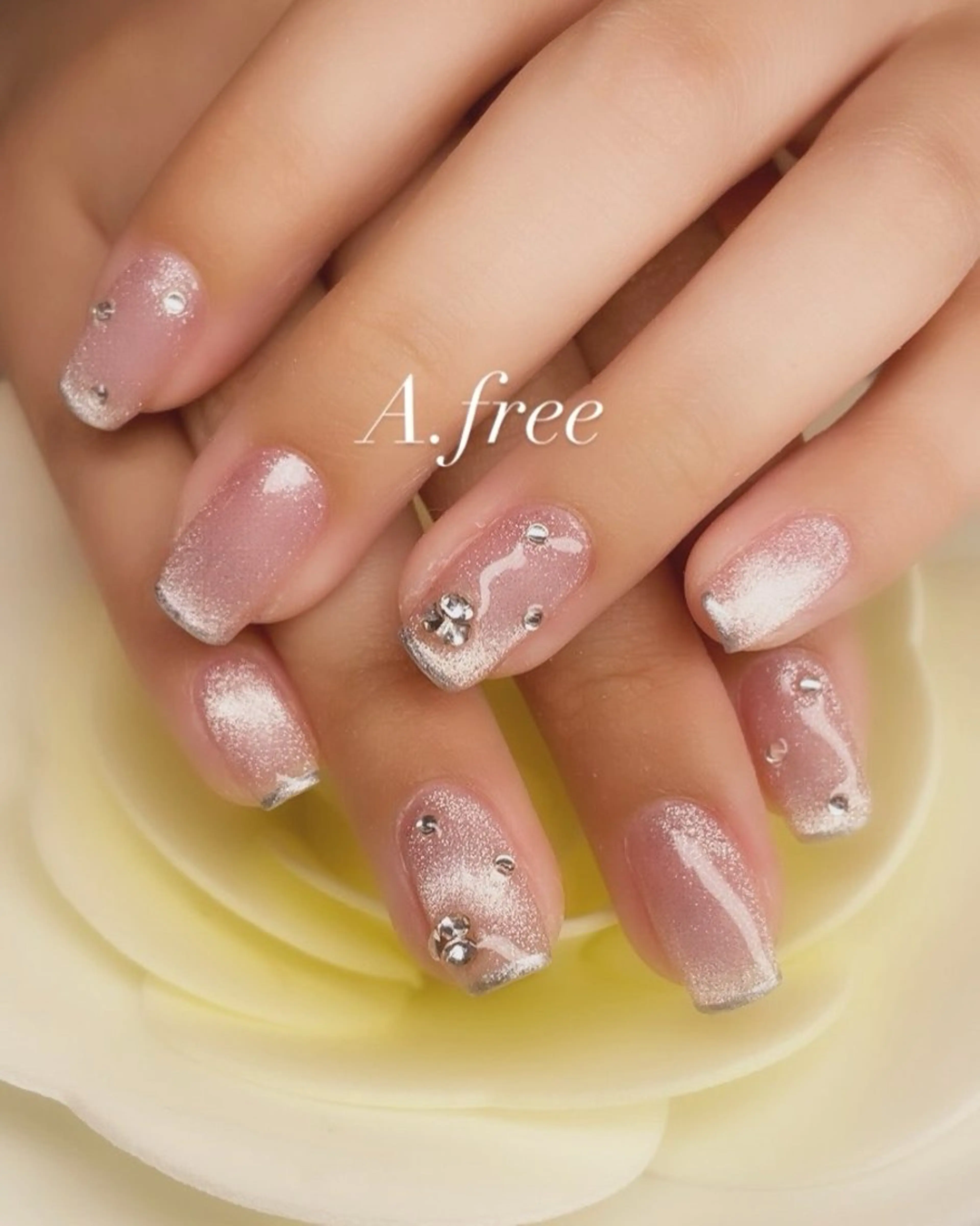 ネイル A.free✧*｡ アレルギー対応✧*｡のネイルデザイン