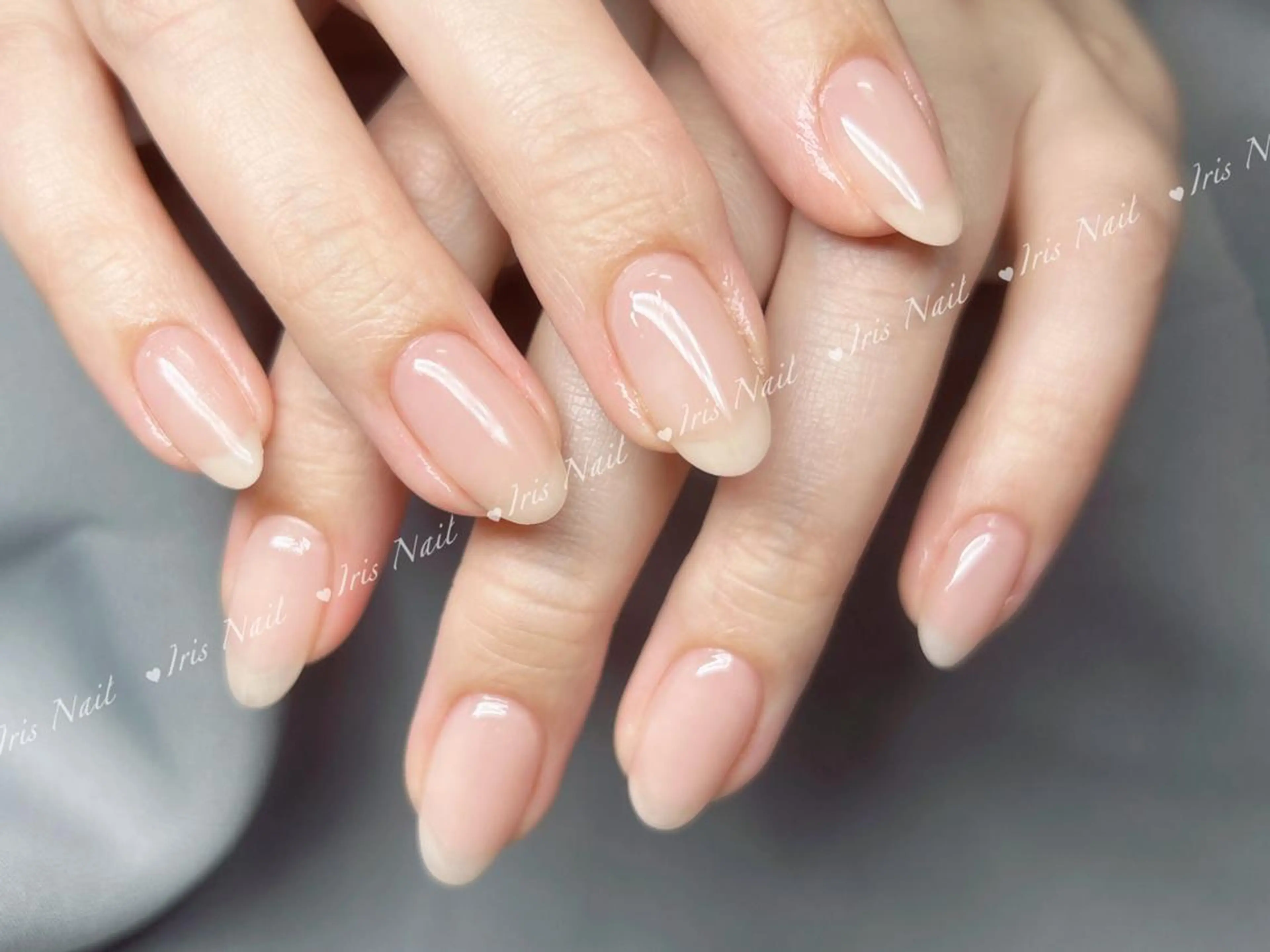 ネイル オフィスネイル シンプルネイル ハンドネイル ハンドケア 🍒IRIS Nail🌸のネイルデザイン