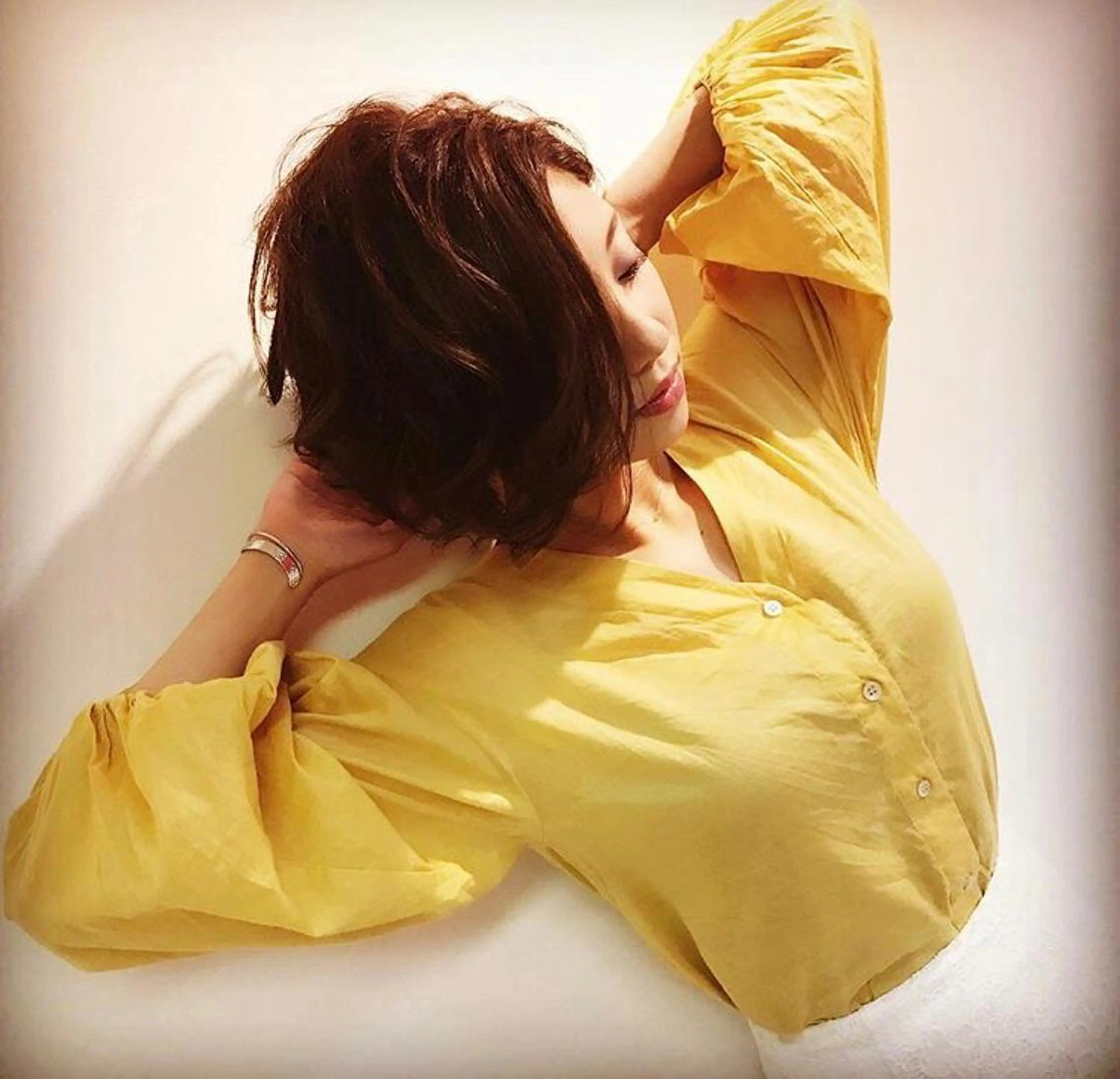 ミディアム カラー パーマ ヘアアレンジ ネイル マツエク・マツパ 吉川 宙翔のヘアスタイル