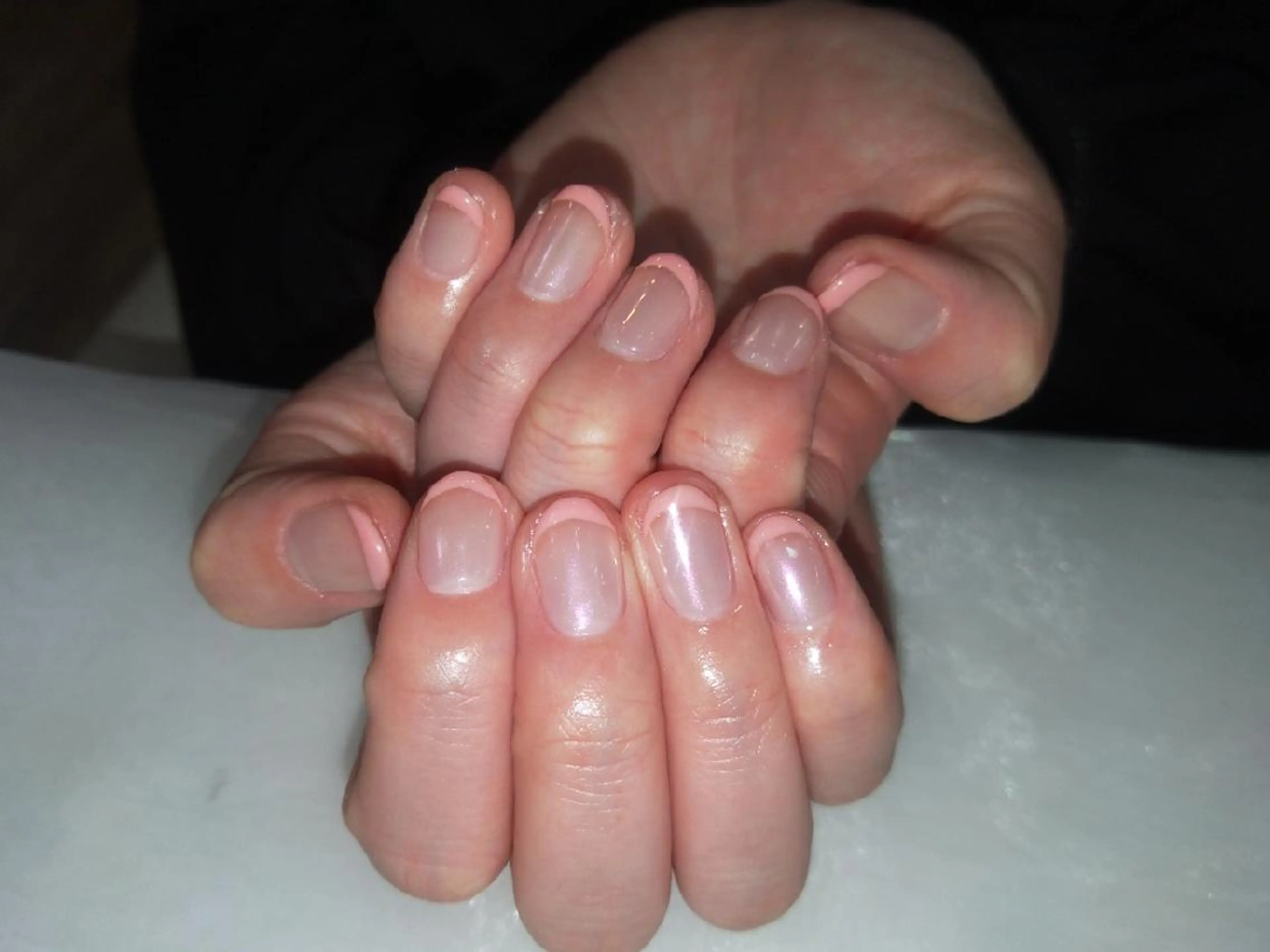 ネイル ハンドネイル ハンドケア はばすみれ🎀ﾈｲﾙ 光ﾌｪｲｼｬﾙ ﾍｱのネイルデザイン