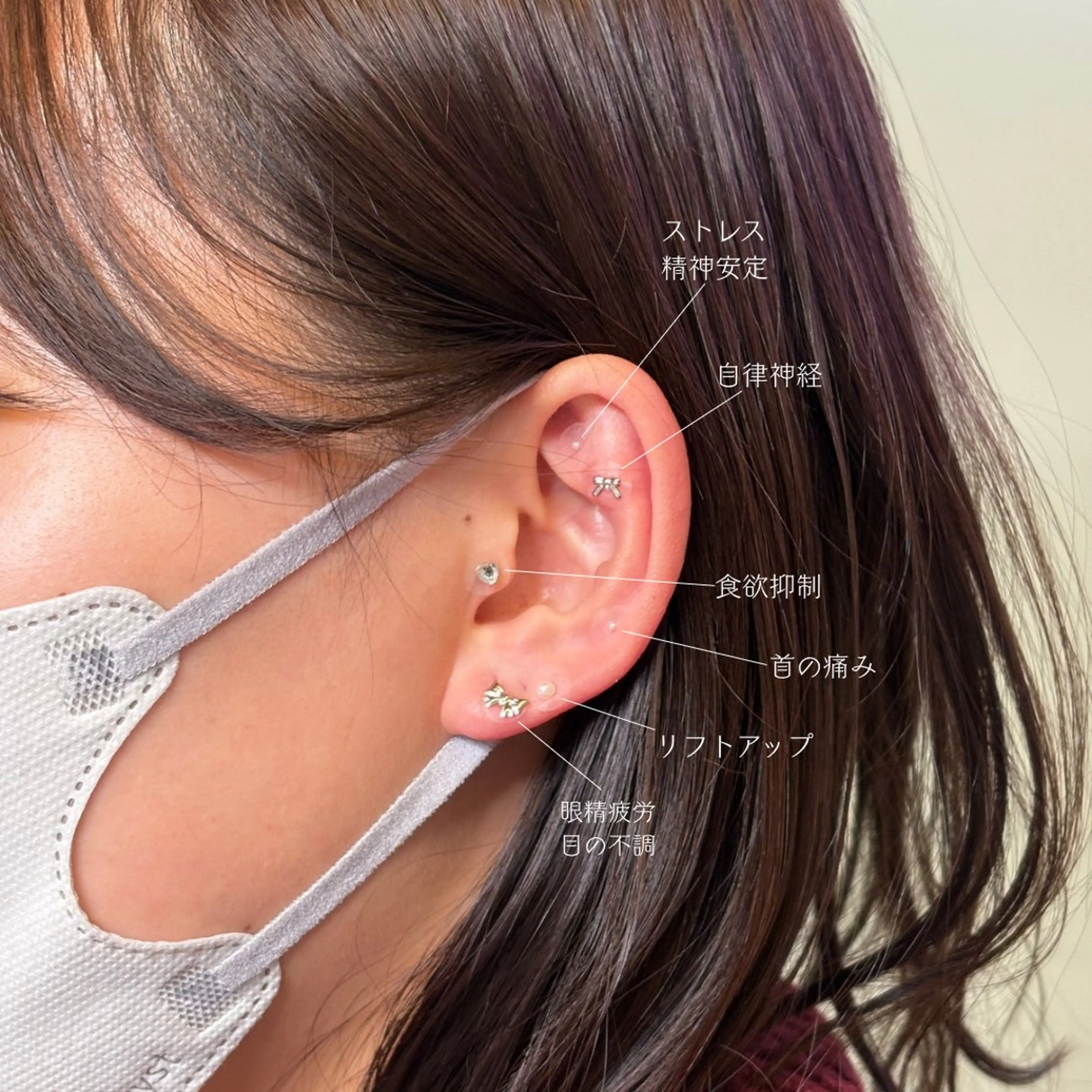 はちすか るかのヘアスタイル