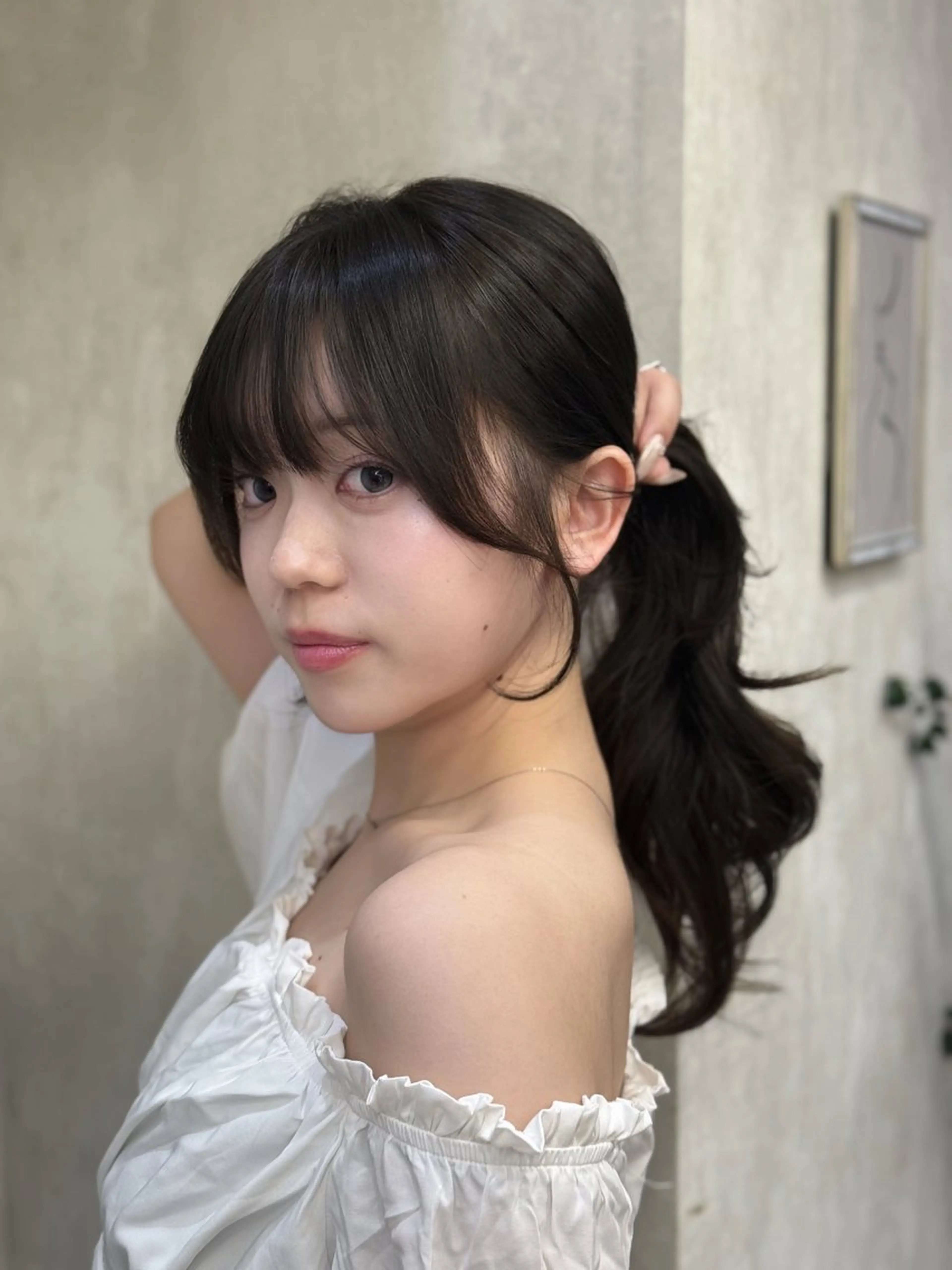 『🩵前髪縮毛矯正🩵』＋前髪、顔周りカット＋高保湿1stepトリートメントの写真