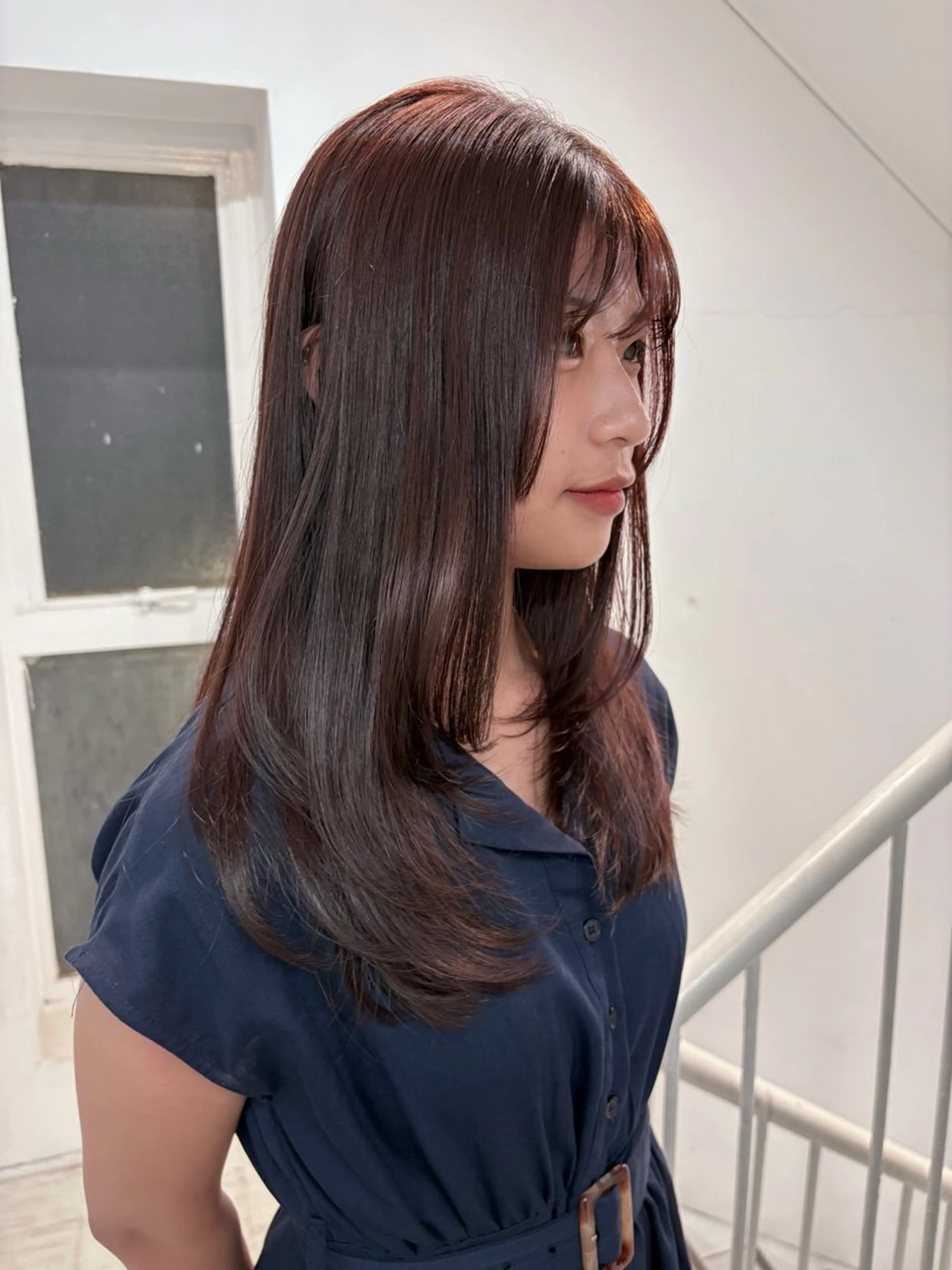 ロング カラー アヤノ/ 似合わせカット✂️のヘアスタイル