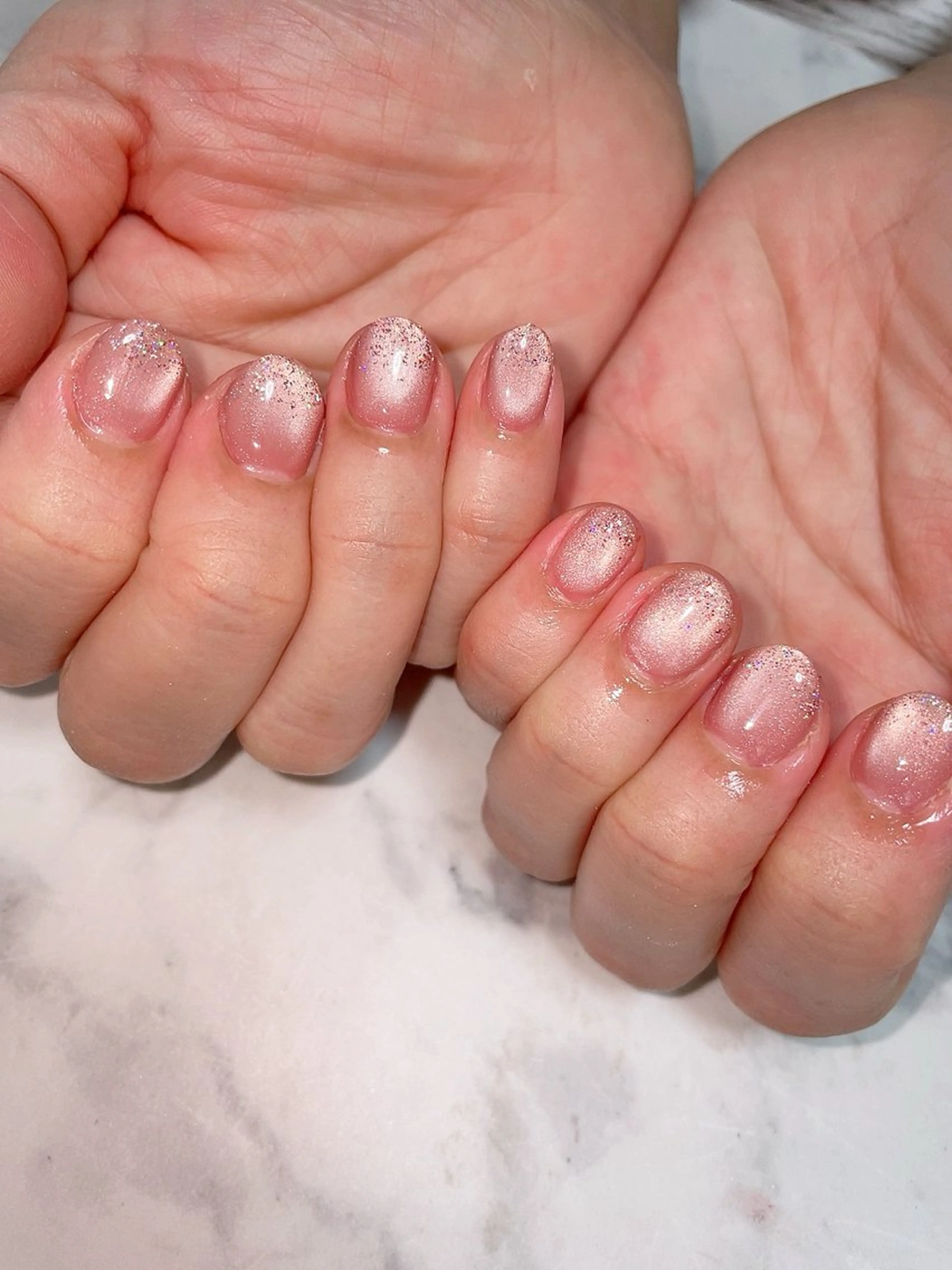 ネイル ラメ(グリッター) ハンドネイル ✤Ina nail✤のネイルデザイン