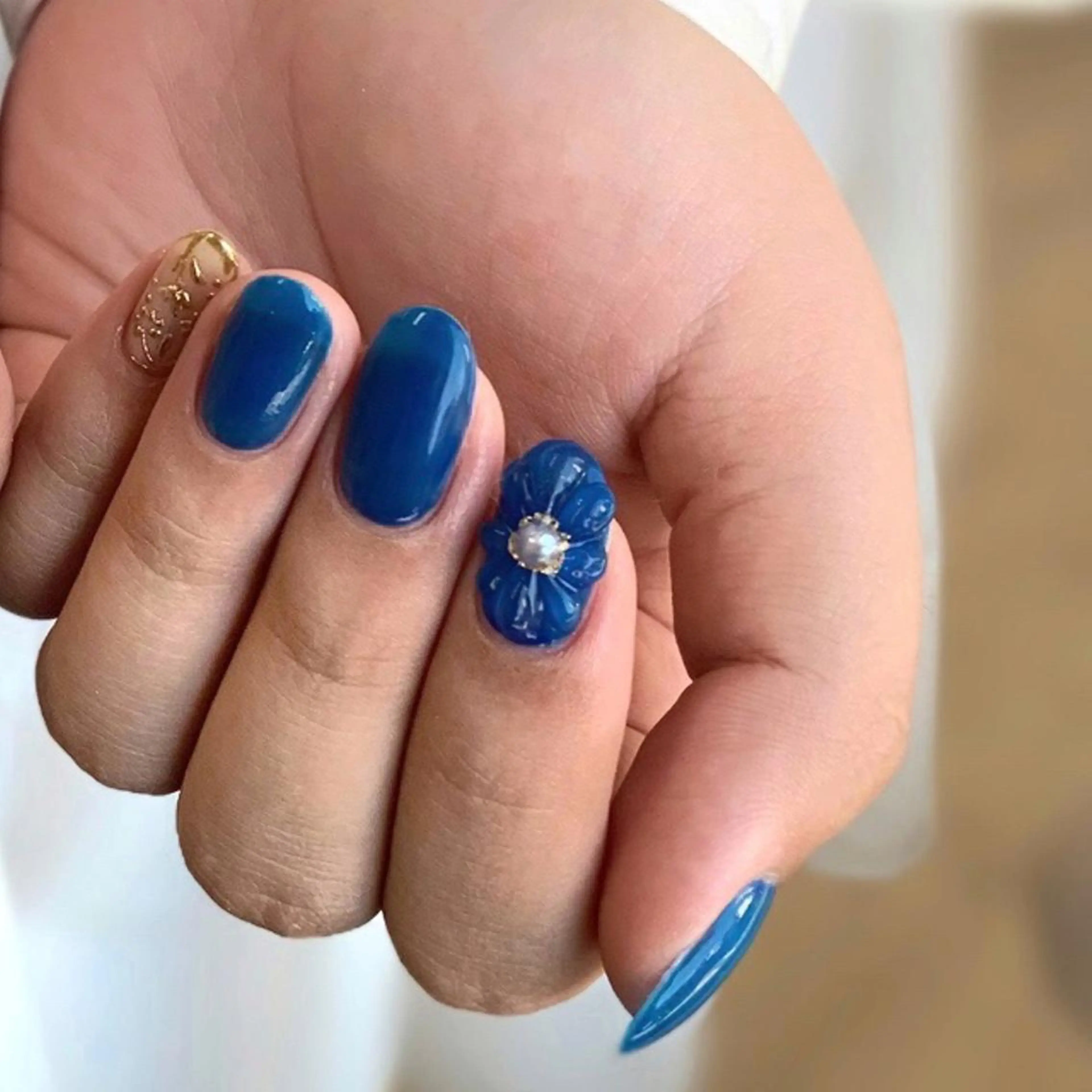 ネイル ハンドネイル アトリエ　ミモザ所属・いまむら あかりのネイルデザイン