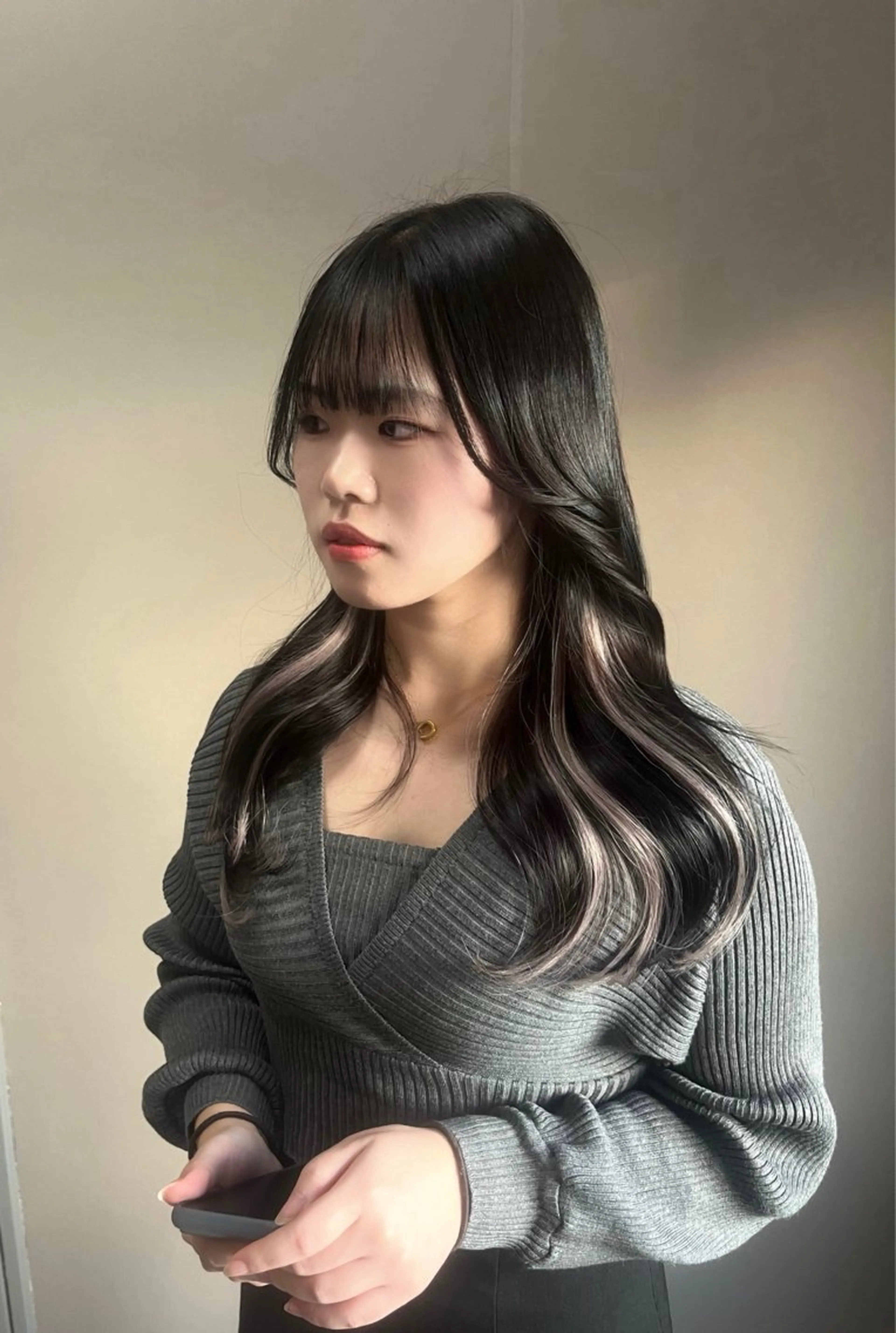 セミロング エクステ 韓国風ヘア 韓国ヘア🇰🇷 RYOTAのヘアスタイル