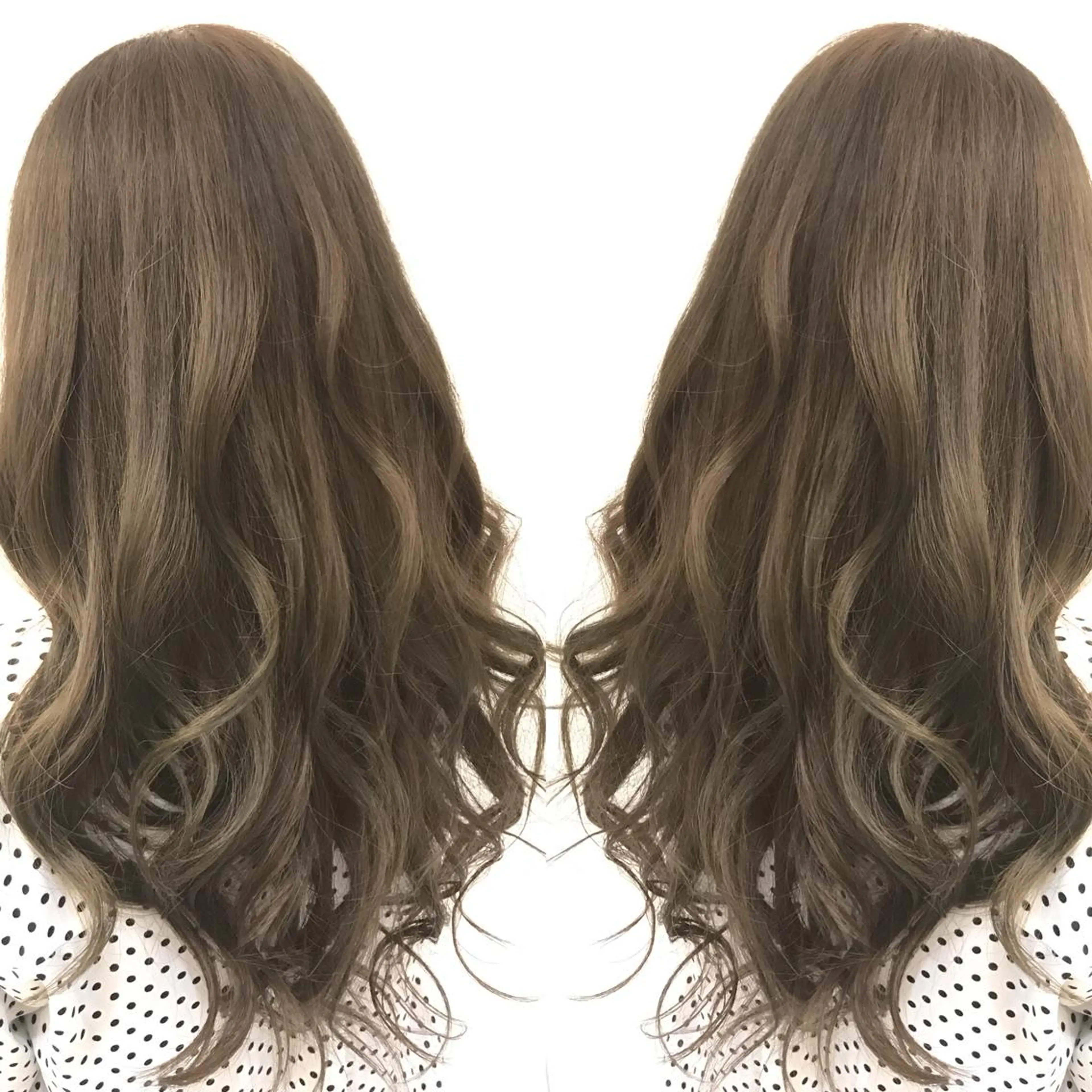 ミディアム アッシュ ヘッドスパ　髪質改善 ACTのヘアスタイル