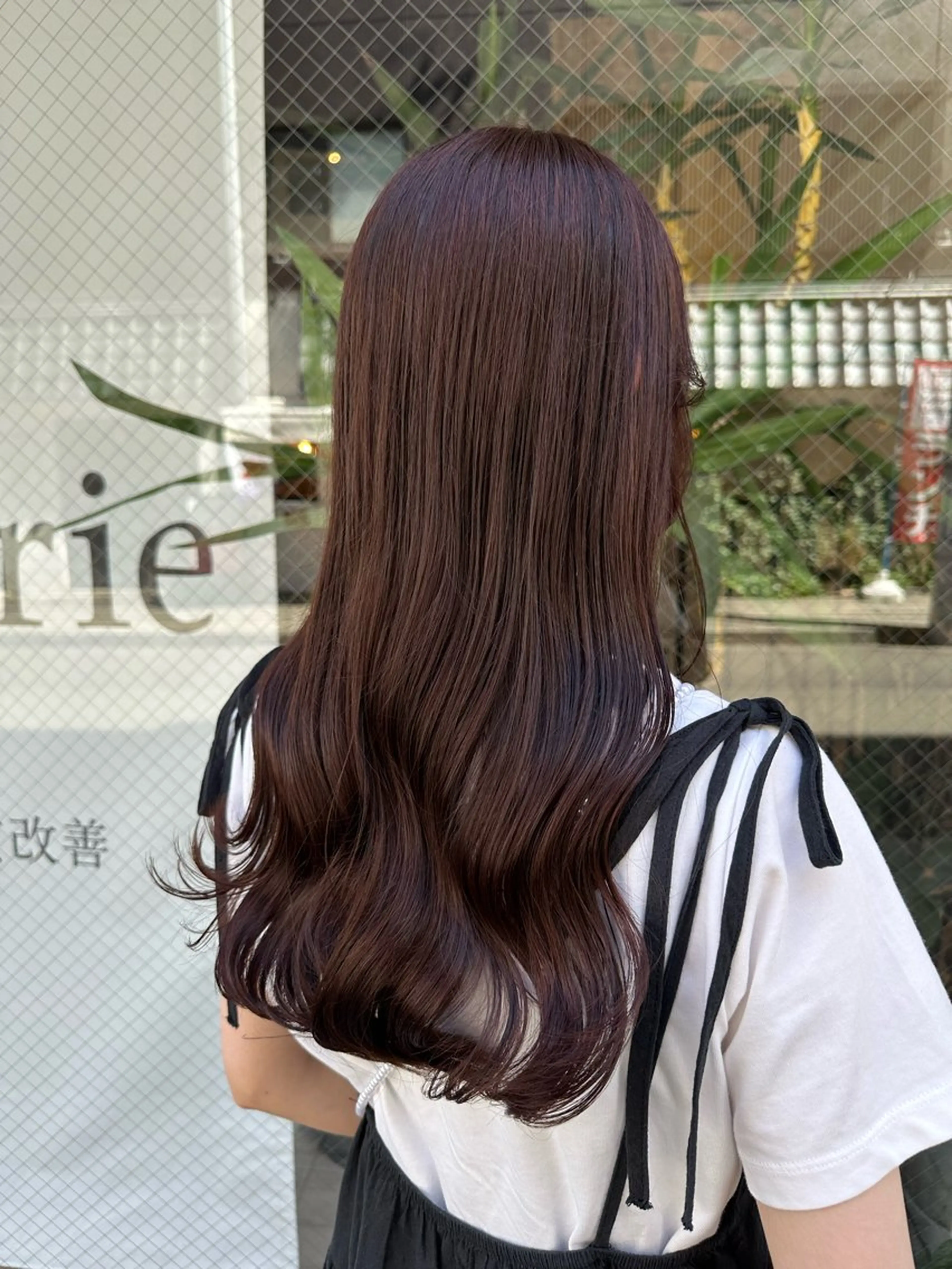 ロング カラー ブラウンカラー ピンクカラー ピンクブラウン ダブルカラー/透明感 /髪質改善/MAHOのヘアスタイル