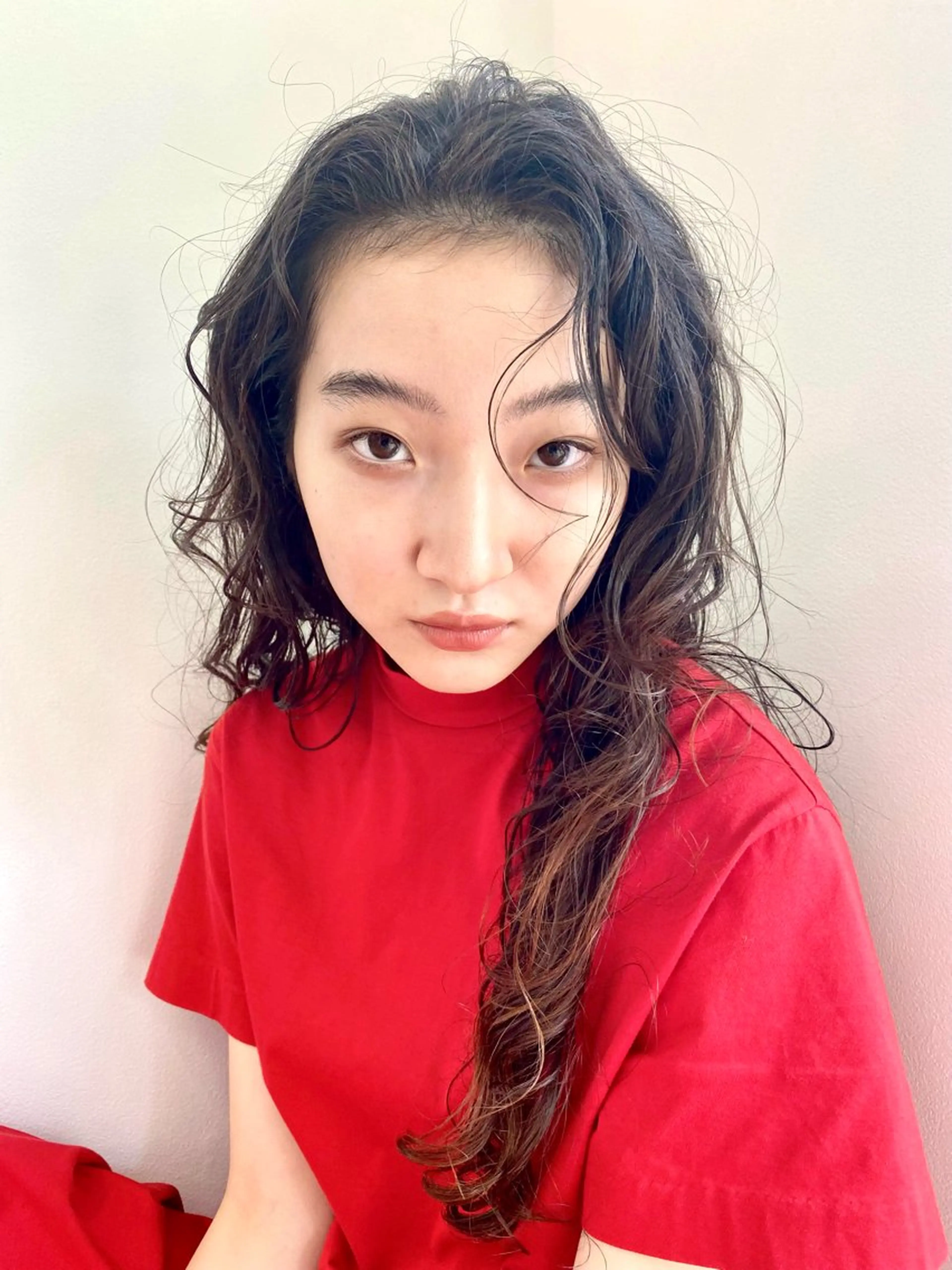 ロング パーマ ヘアアレンジ 名古屋栄/ブリーチ/ ボブ🧃木下桃嘉のヘアスタイル