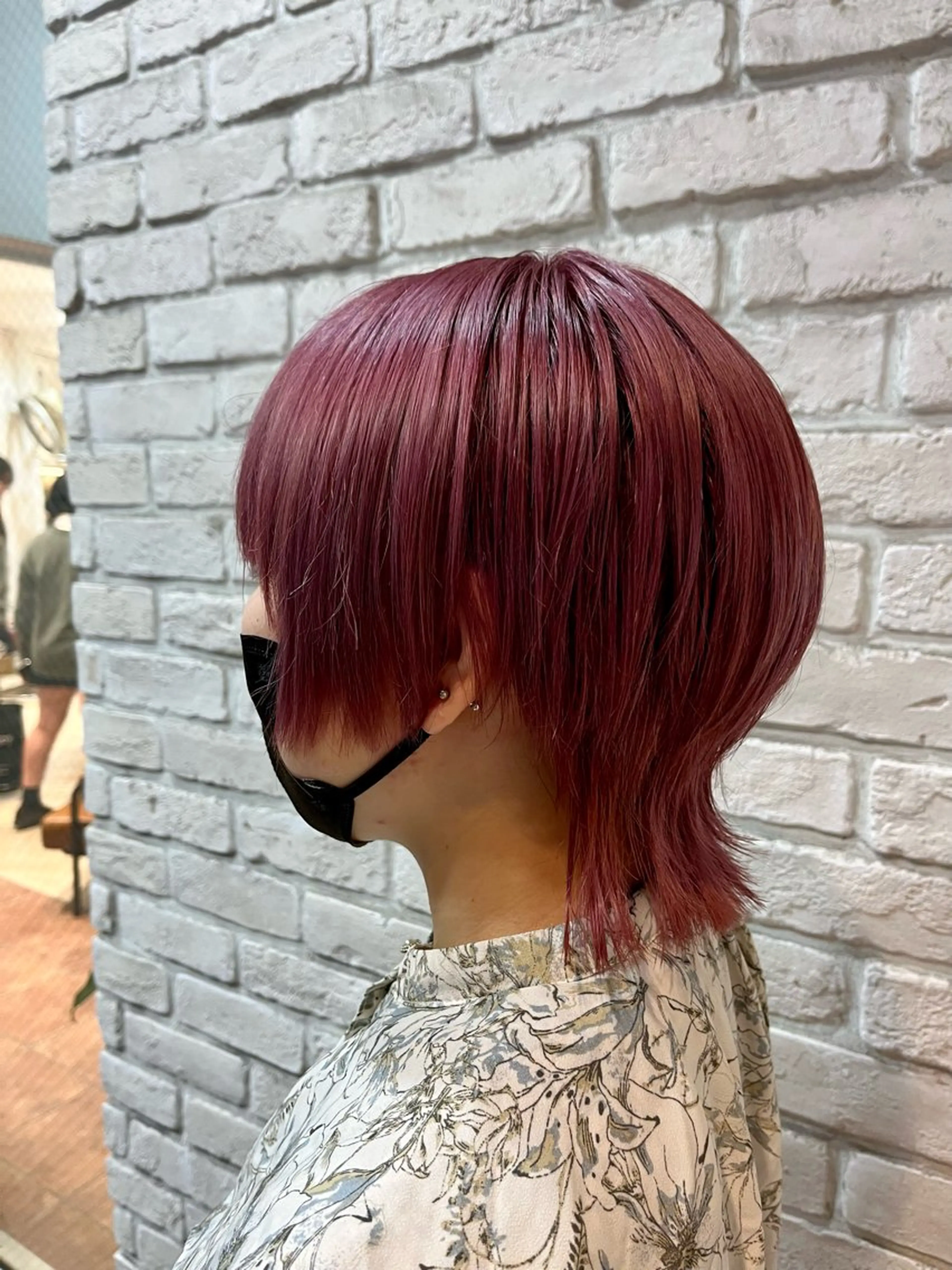 ショート カラー 🫧ハイトーン個性髪 🫧マヤのヘアスタイル