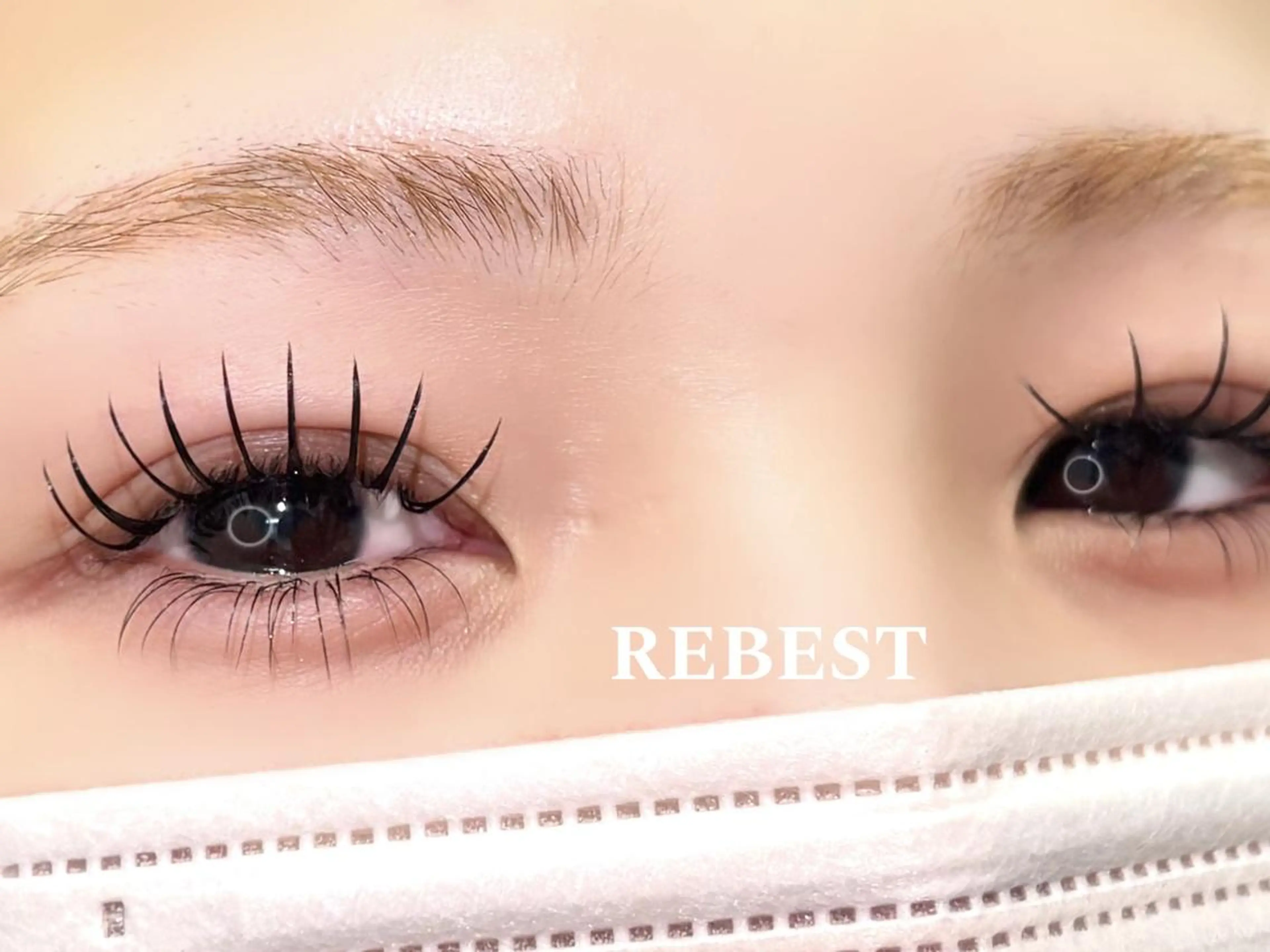 マツエク・マツパ Lashlift 👁️REBESTのマツエク・マツパデザイン