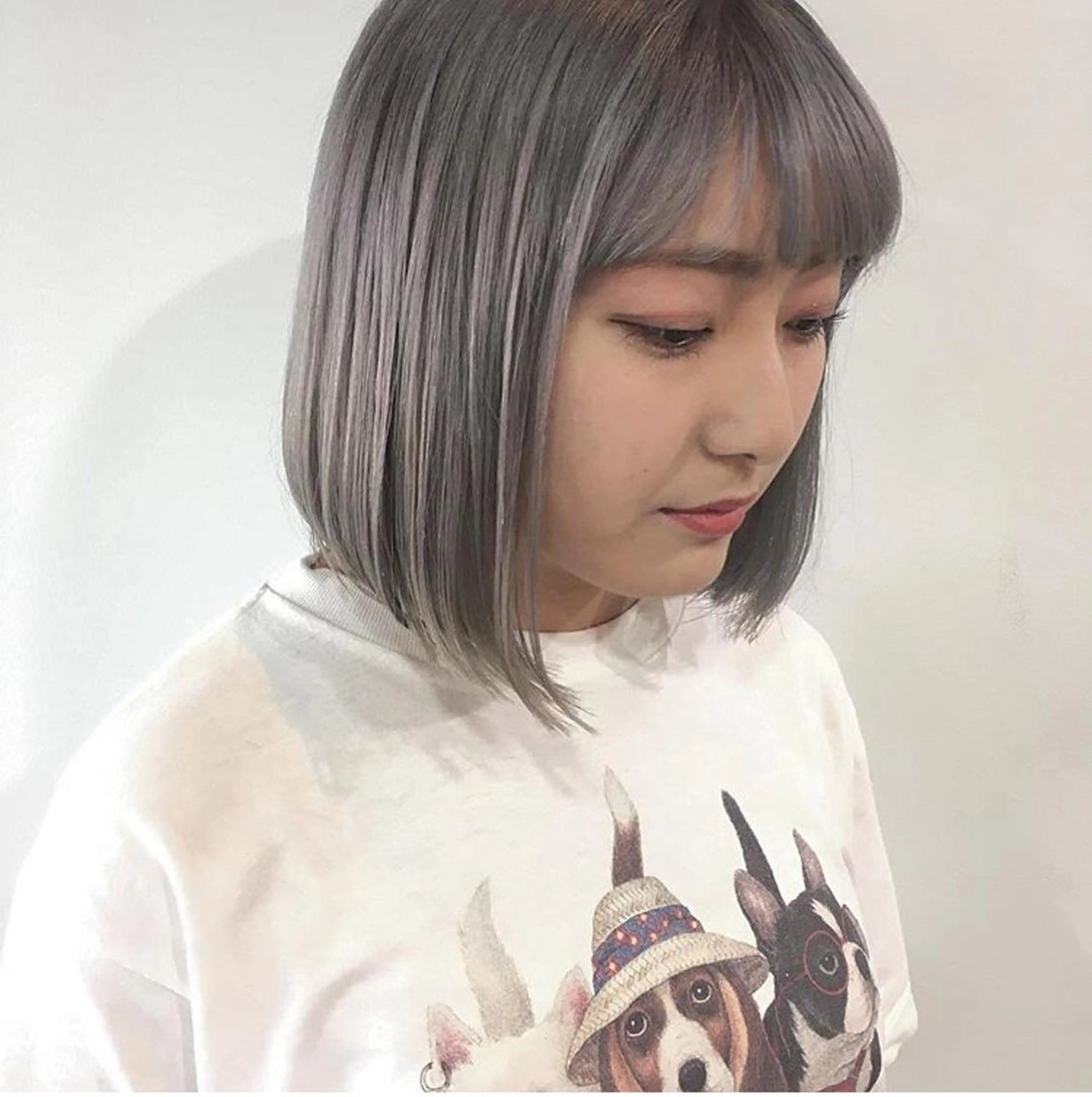 ミディアム ヘアカラー トリートメント 是非可愛くさせて ください🩷sakiのヘアスタイル