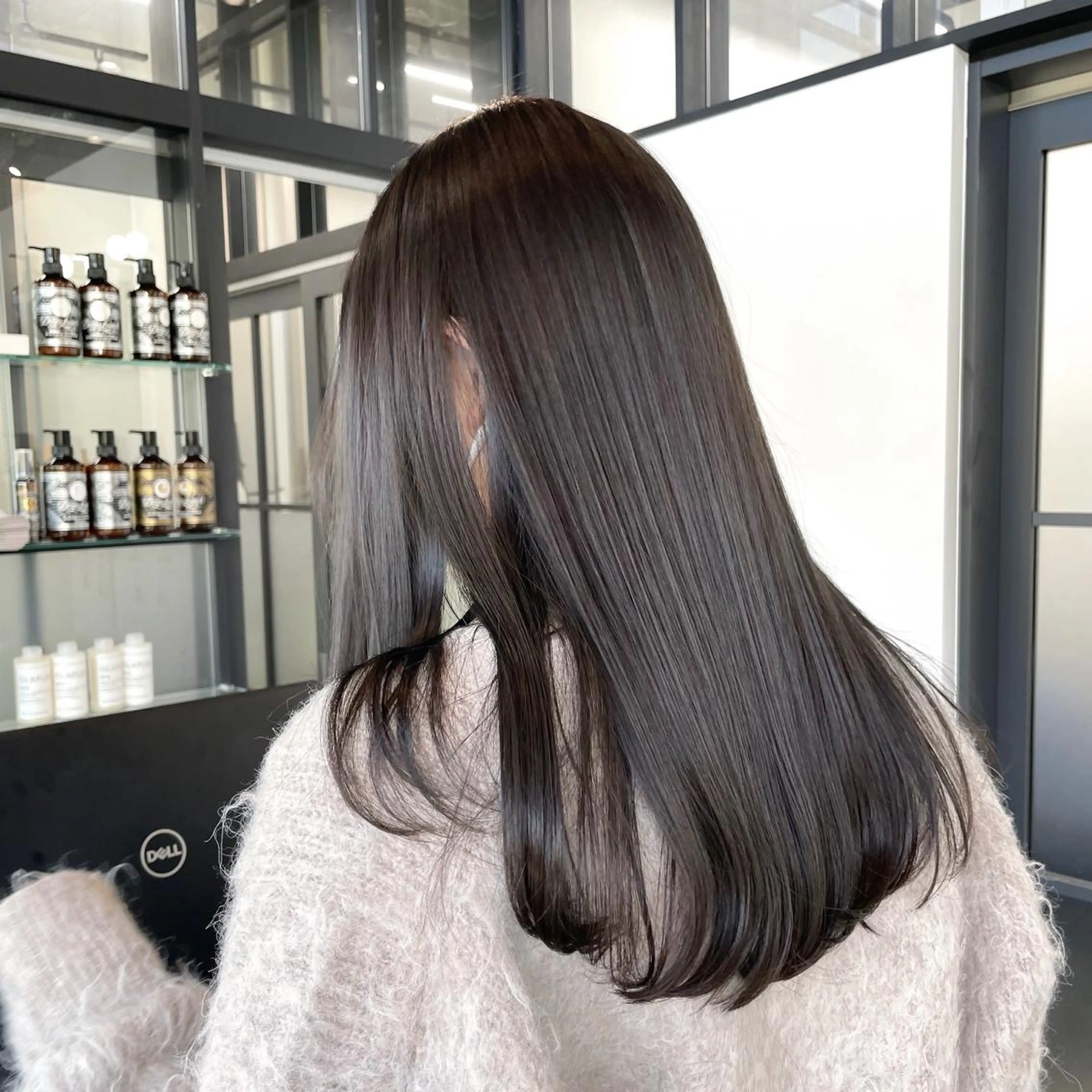 ロング カラー カット ヘアカラー トリートメント 柔らか透け感カラー 🌿ムロヤリョウスケのヘアスタイル