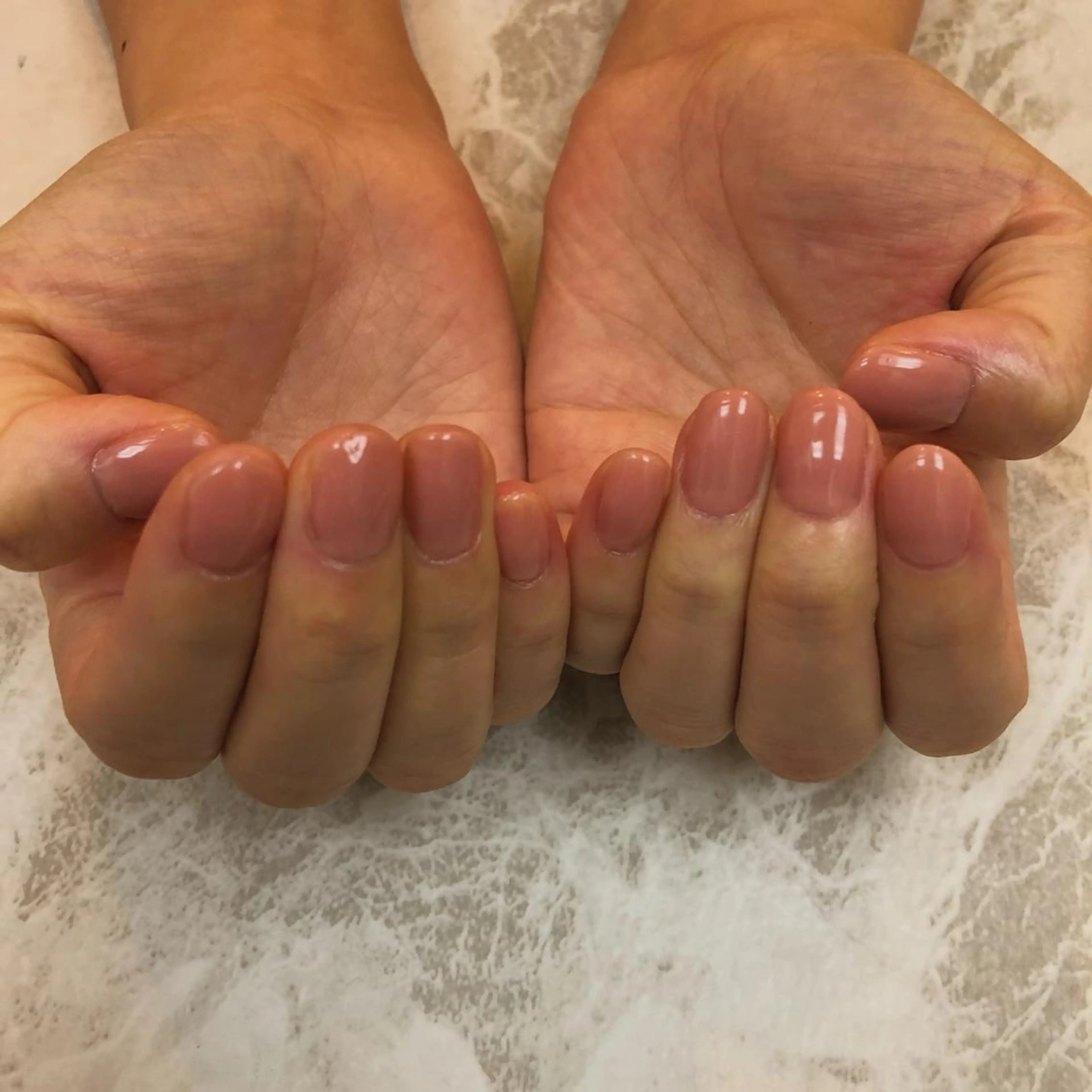 ネイル ピンク シンプルネイル MOKA NAKAGAWAのエステ・リラクイメージ