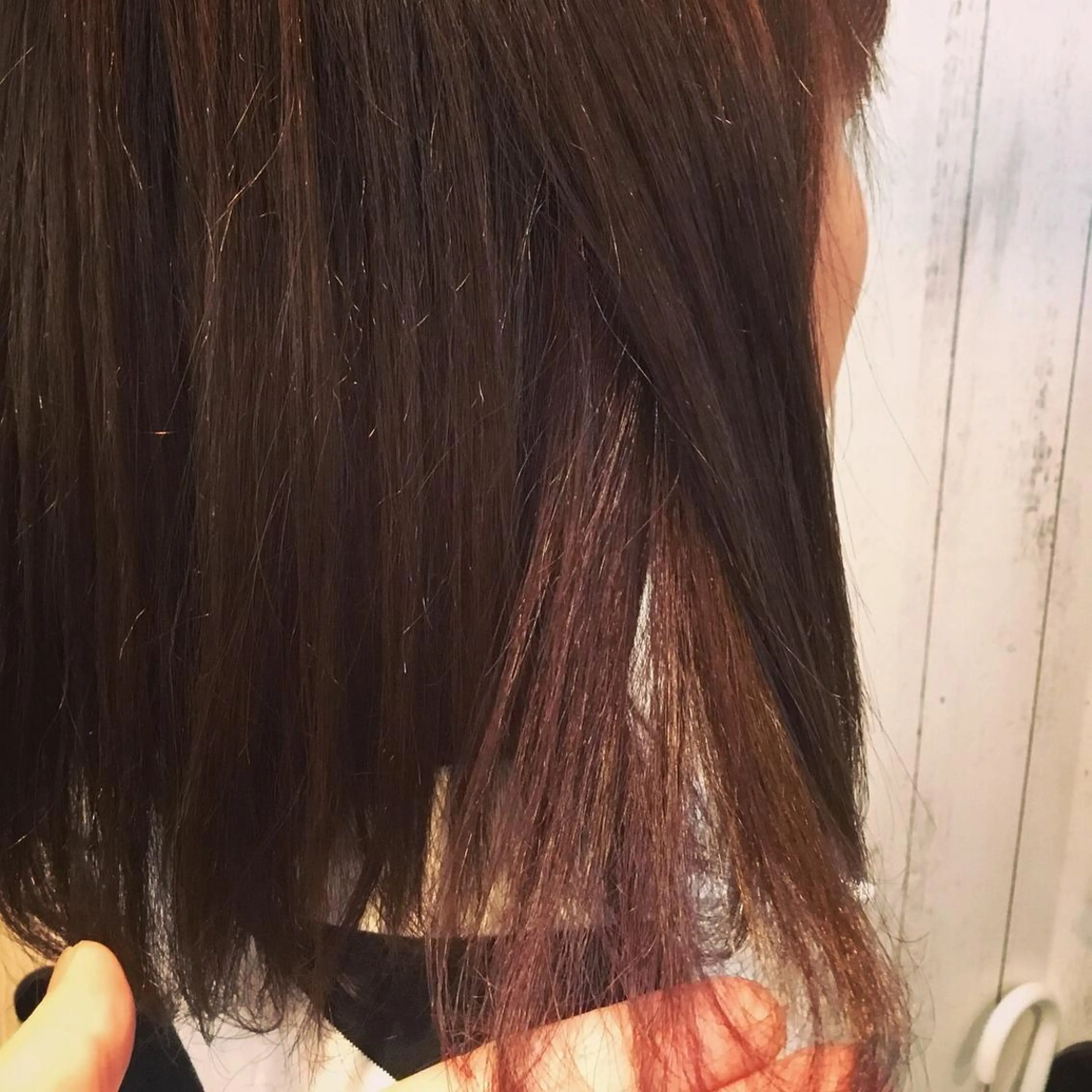 ミディアム カラー embrace エンブレイスのヘアスタイル