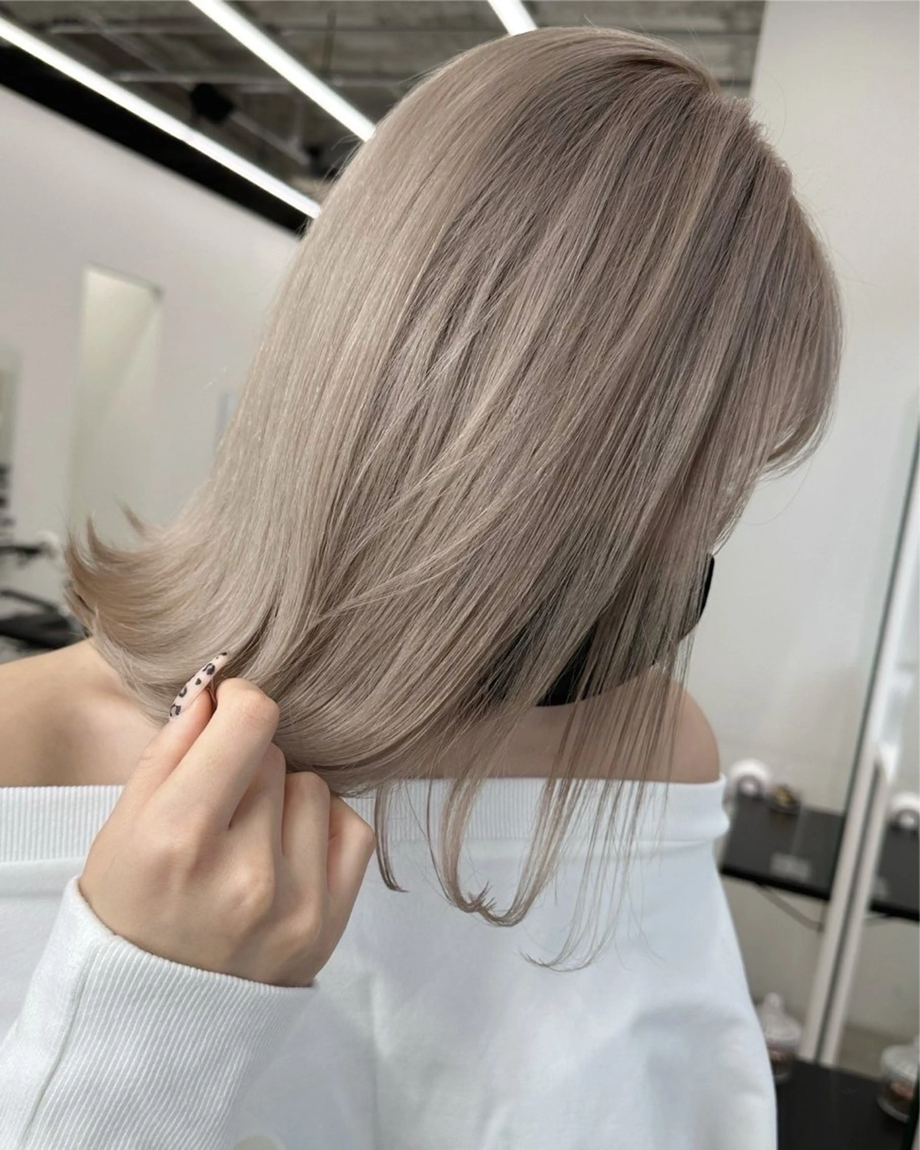 ショート カラー ヘアカラー トリートメント 大平 琶月のヘアスタイル