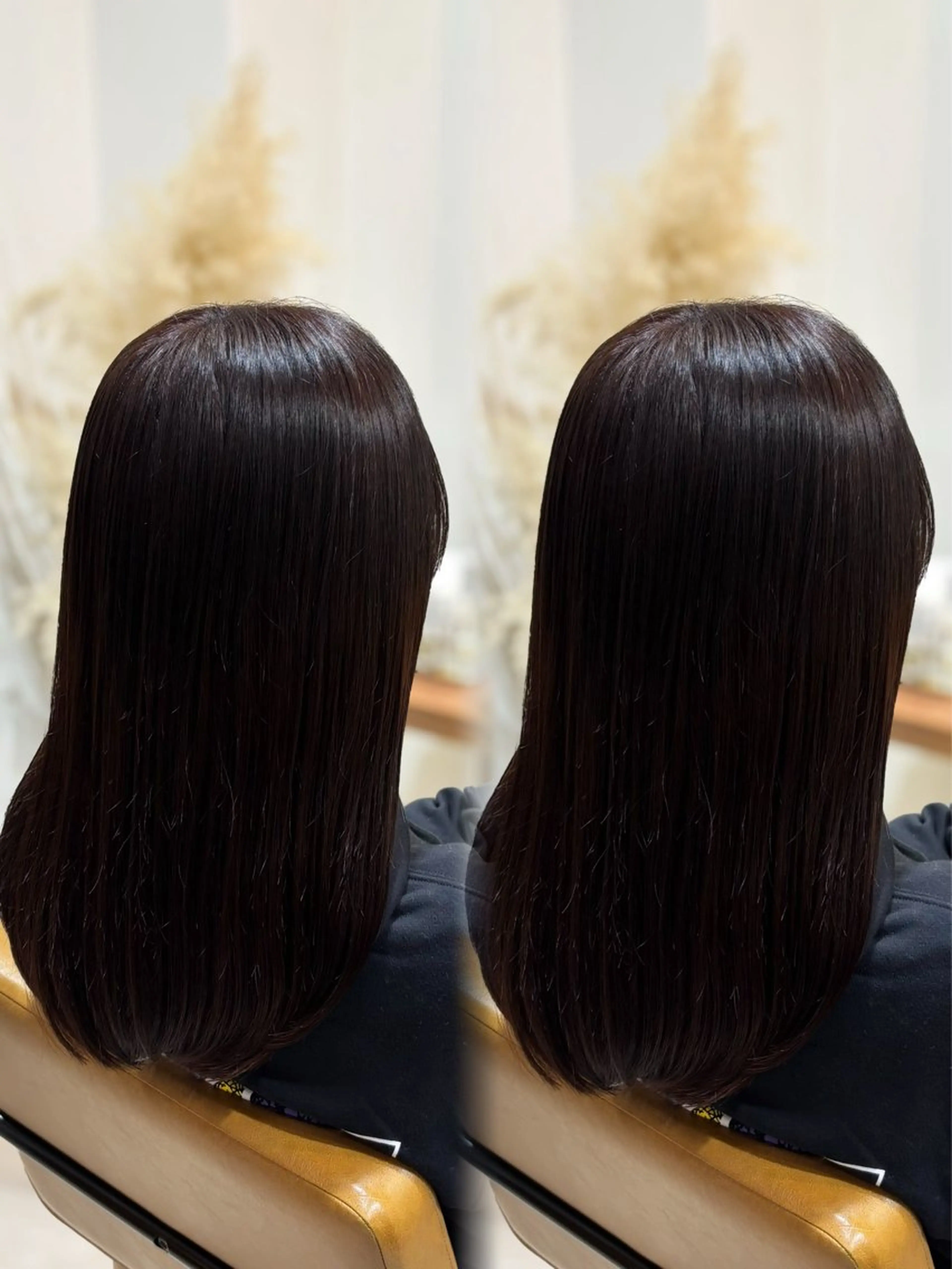 セミロング HONOKA/矯正/ ボブ/艶感カラーのヘアスタイル