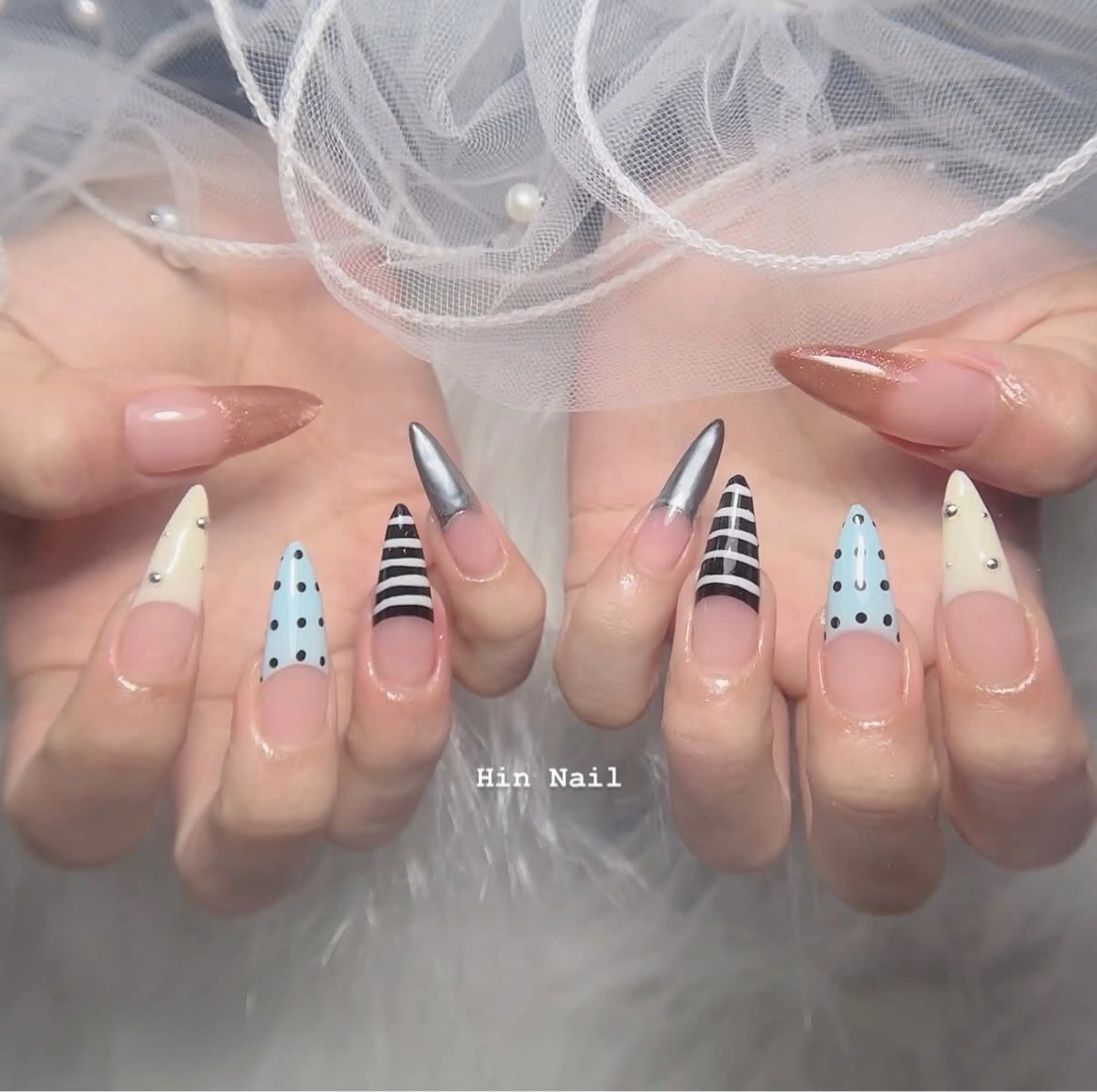 ネイル ハンドネイル Hin Nail Osaka所属・Hin Nailsのネイルデザイン