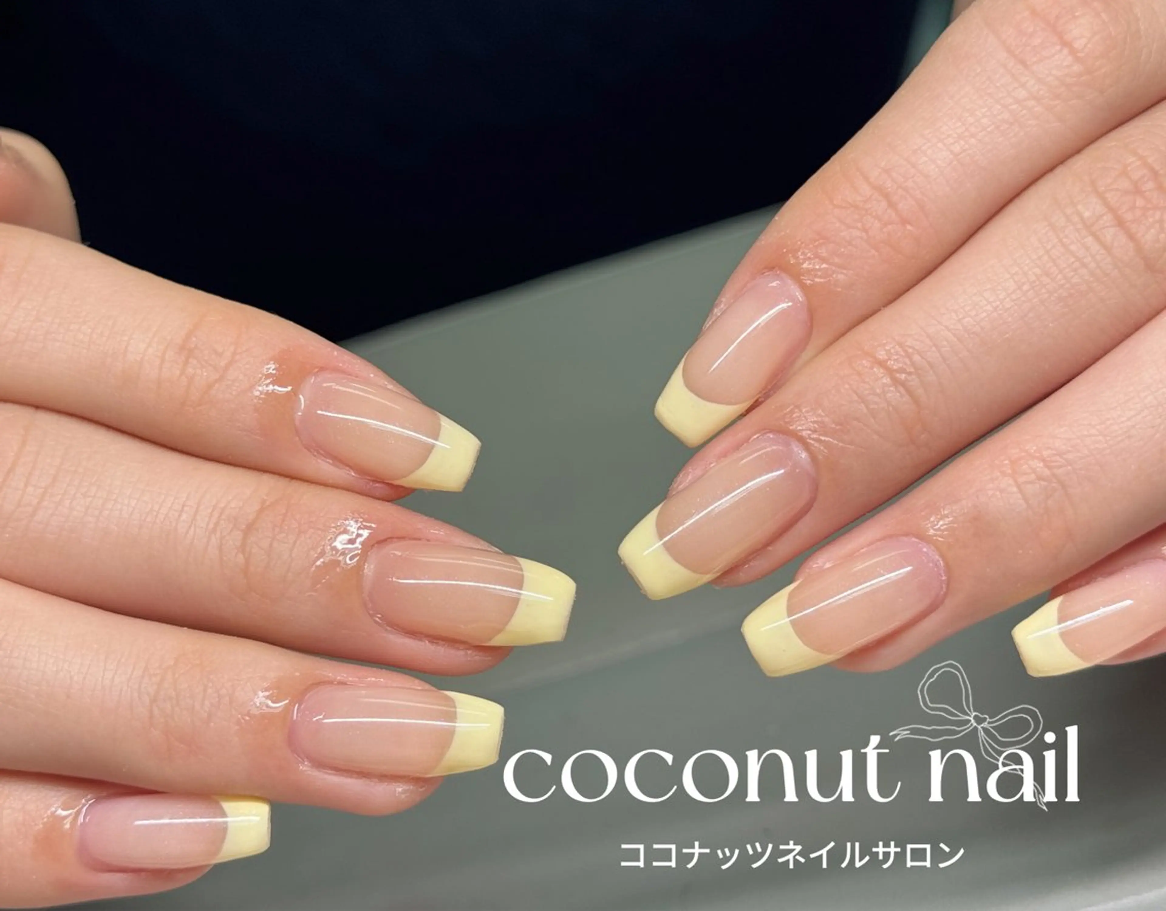 ネイル べっ甲ネイル フレンチネイル キラキラネイル マグネットネイル 大理石ネイル(マーブル) ハンドネイル 神田 ココナッツのネイルデザイン