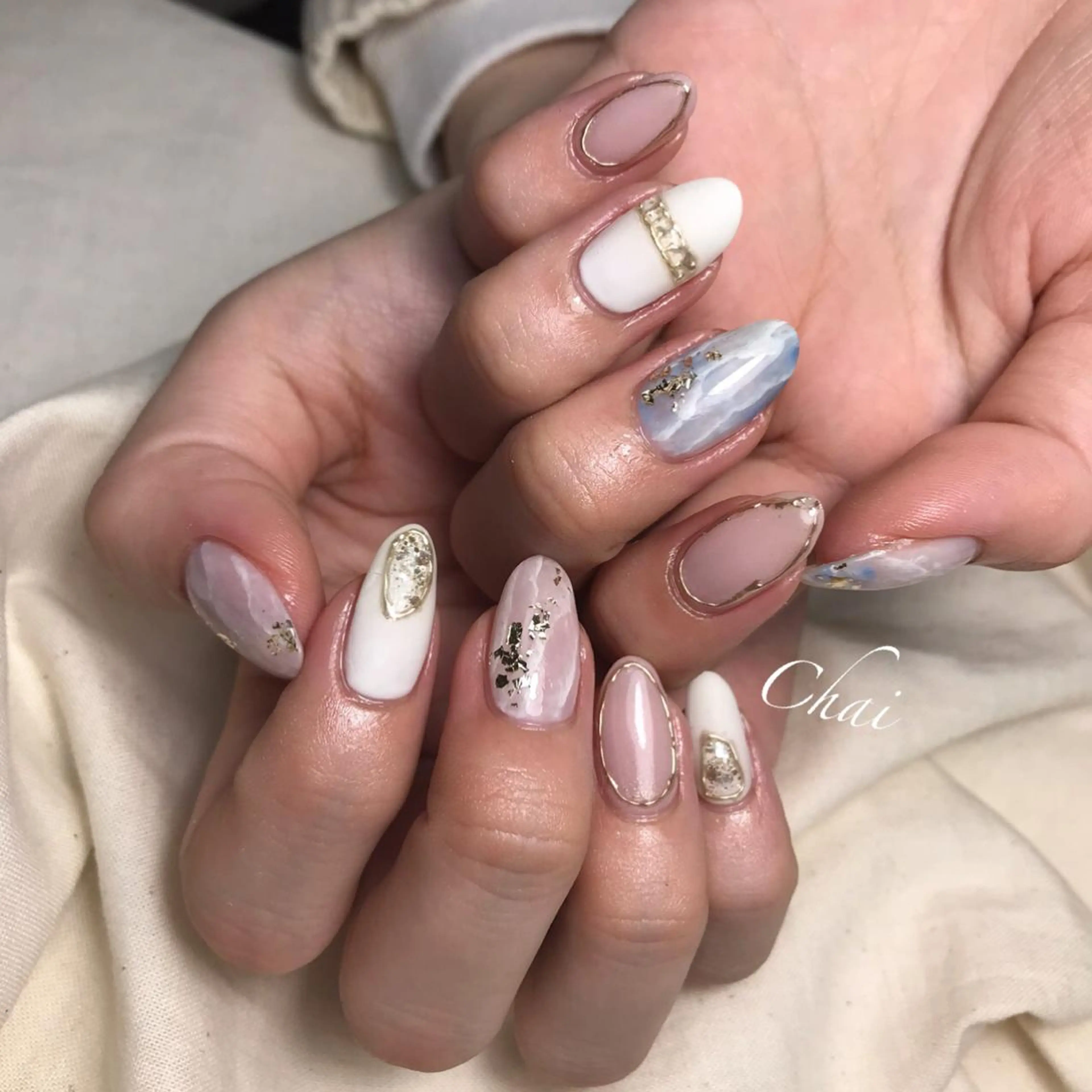 ネイル ハンドネイル 💅chainail _aiのネイルデザイン