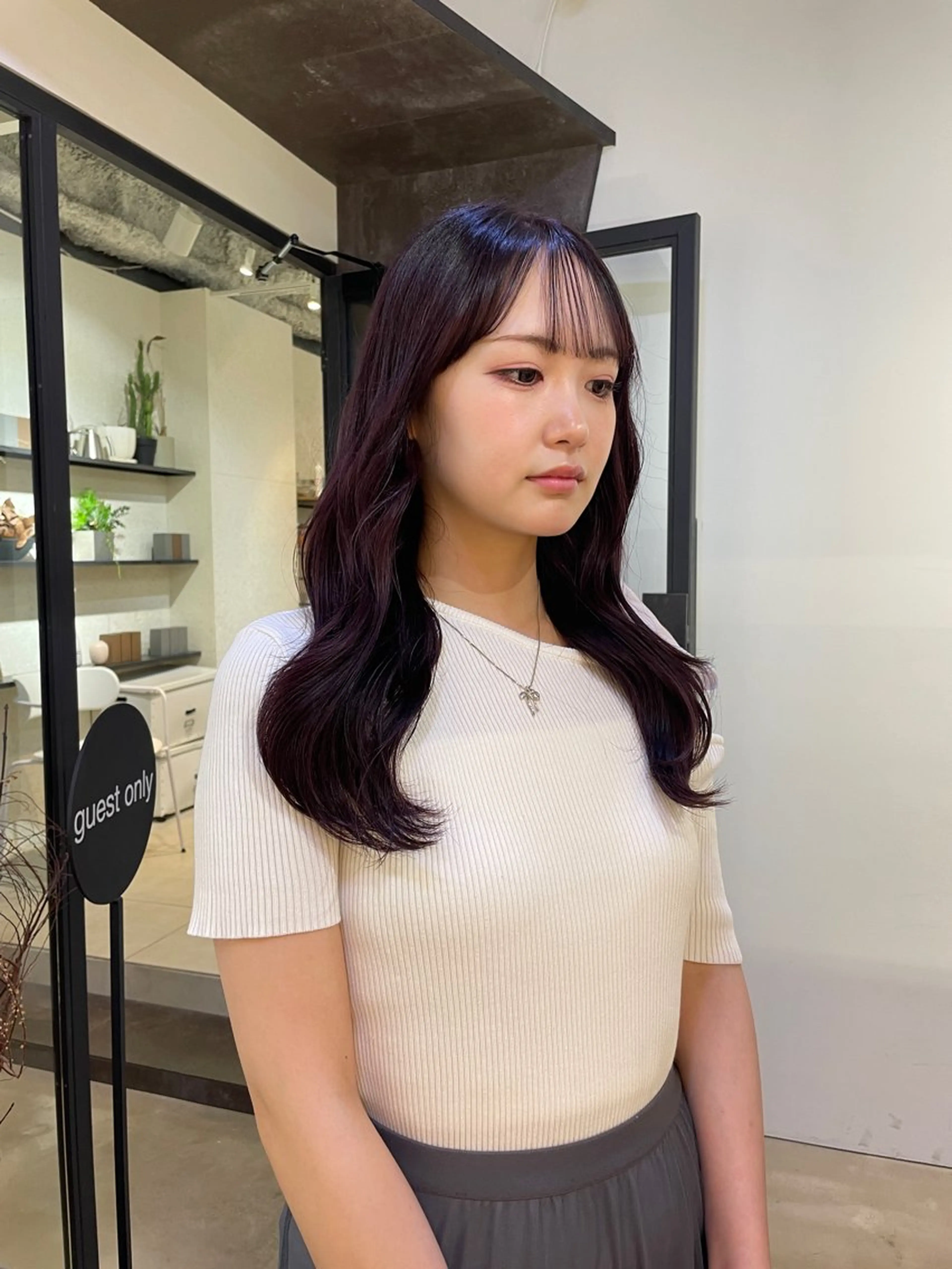 カラー シイナ /札幌美容師のヘアスタイル