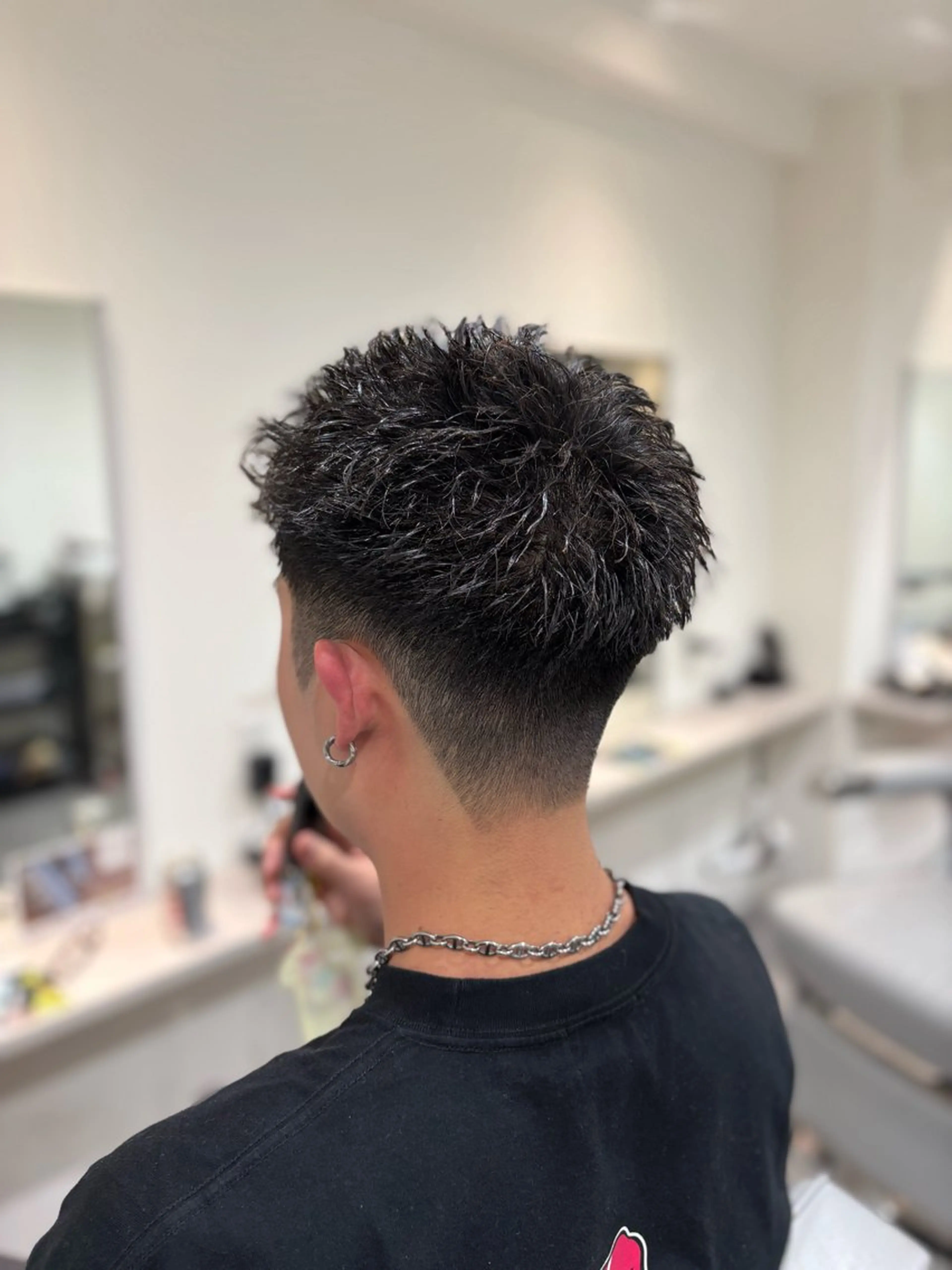 ショート メンズ スパイキーショート ショートヘア カット 深澤 知樹のヘアスタイル