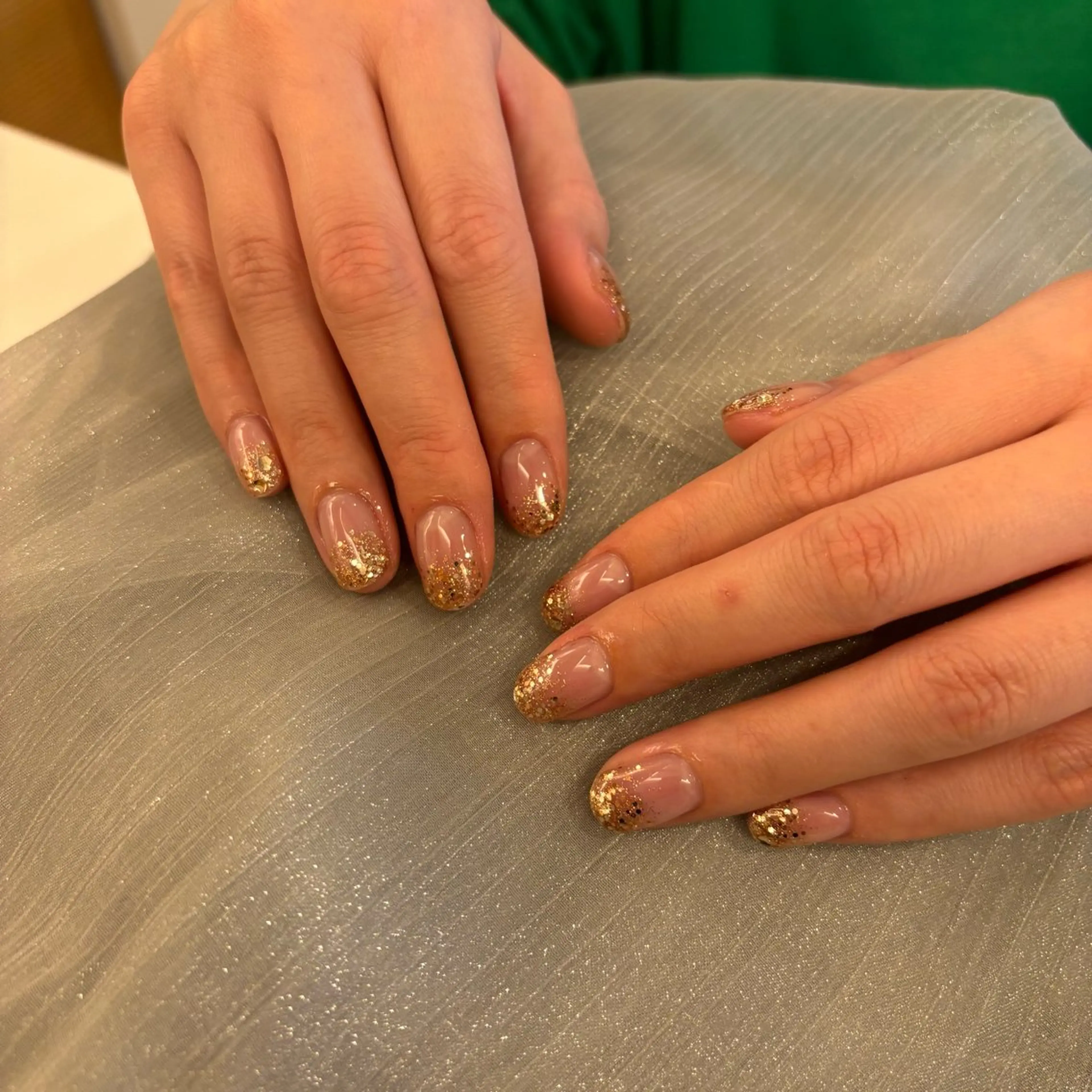 【オフなし】ラメグラデーションの写真