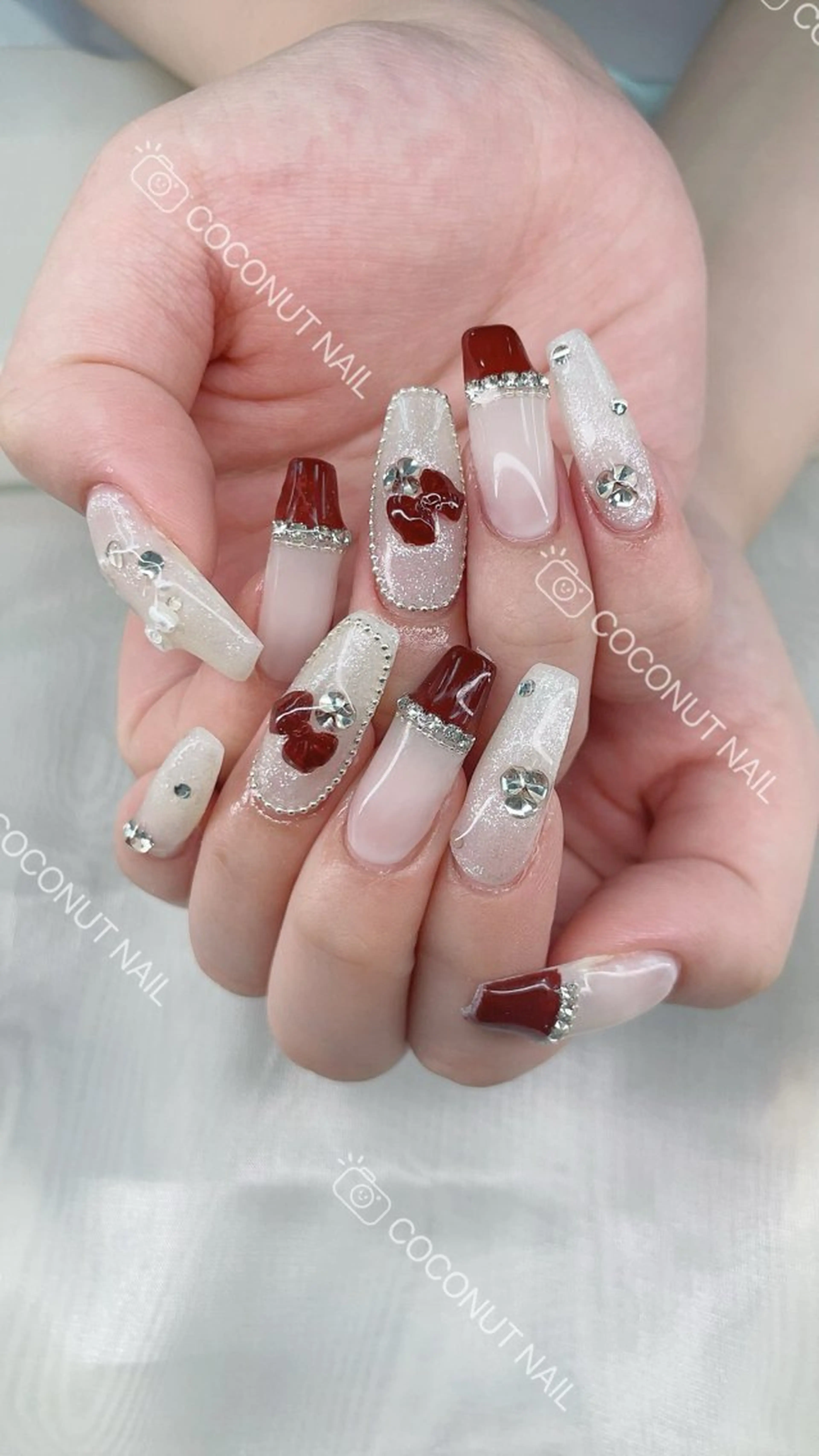 【スカルプ】アクリル長さだし、持ち込みコース☆ご新規ジェルオフ無料の写真