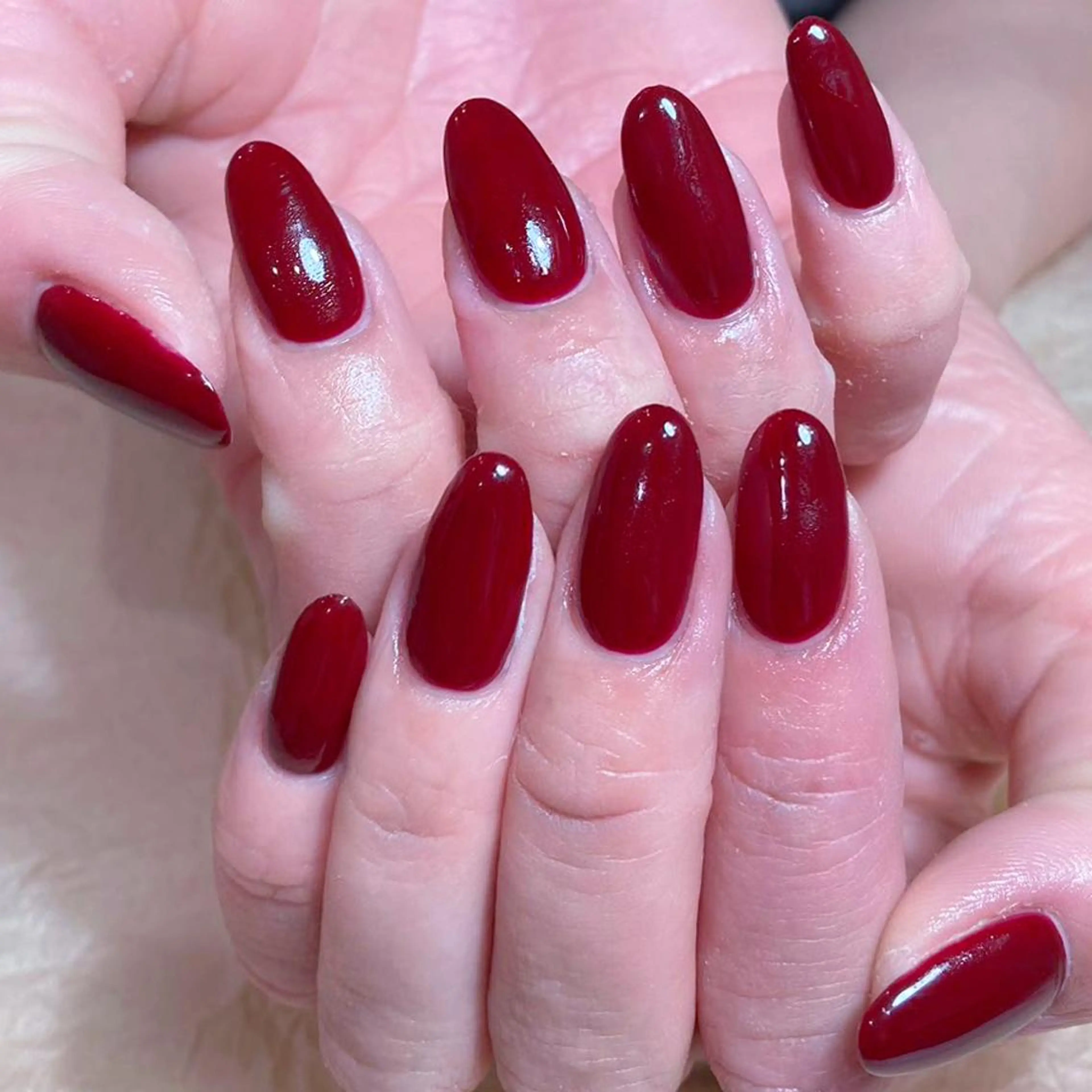 ネイル アートネイル オーロラネイル ガーリー キラキラネイル マグネットネイル リナ 💅のネイルデザイン