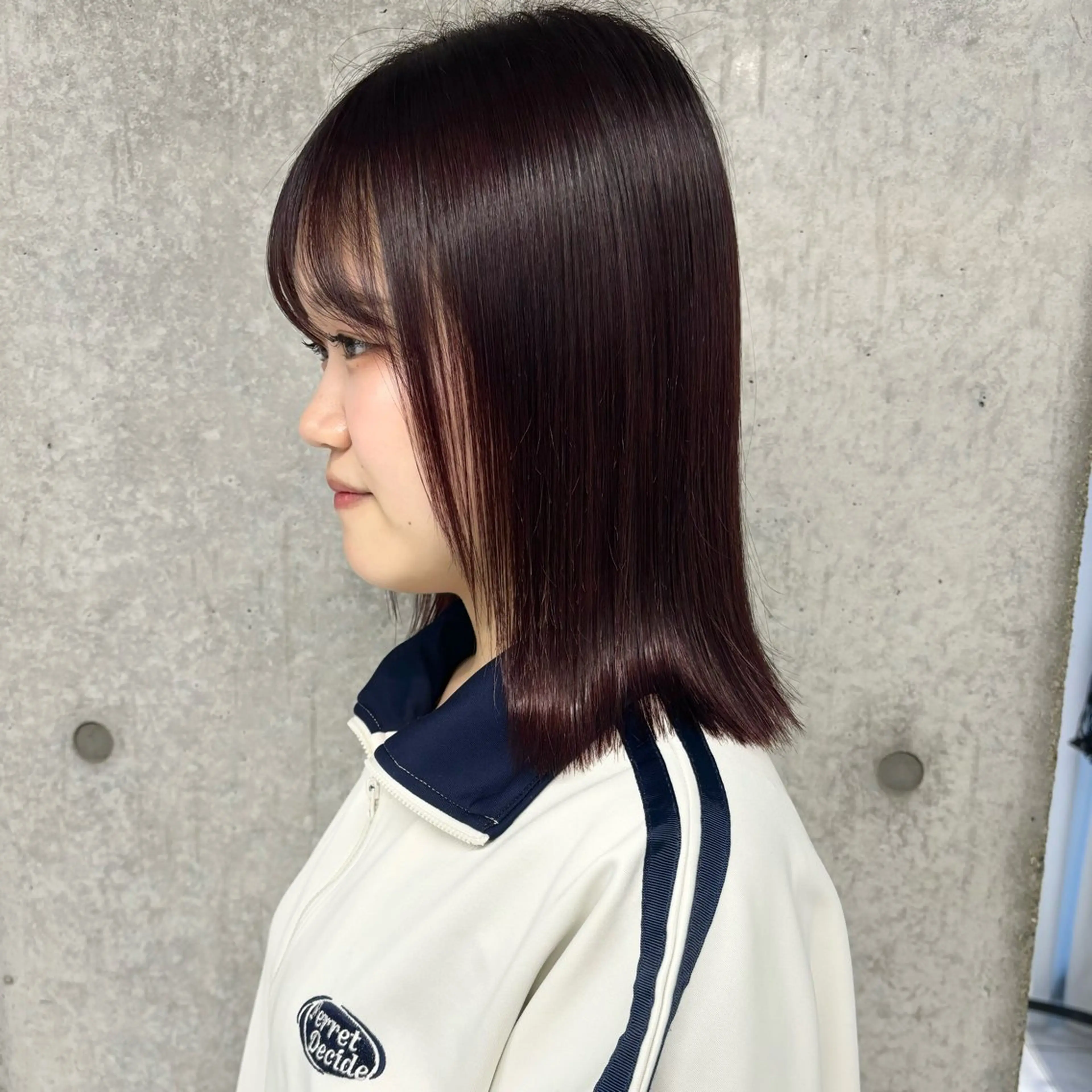 ショート カラー レッドカラー トリートメント ヘアカラー トリートメント Miyu🎀レイヤー ／透明感カラー🪽のヘアスタイル