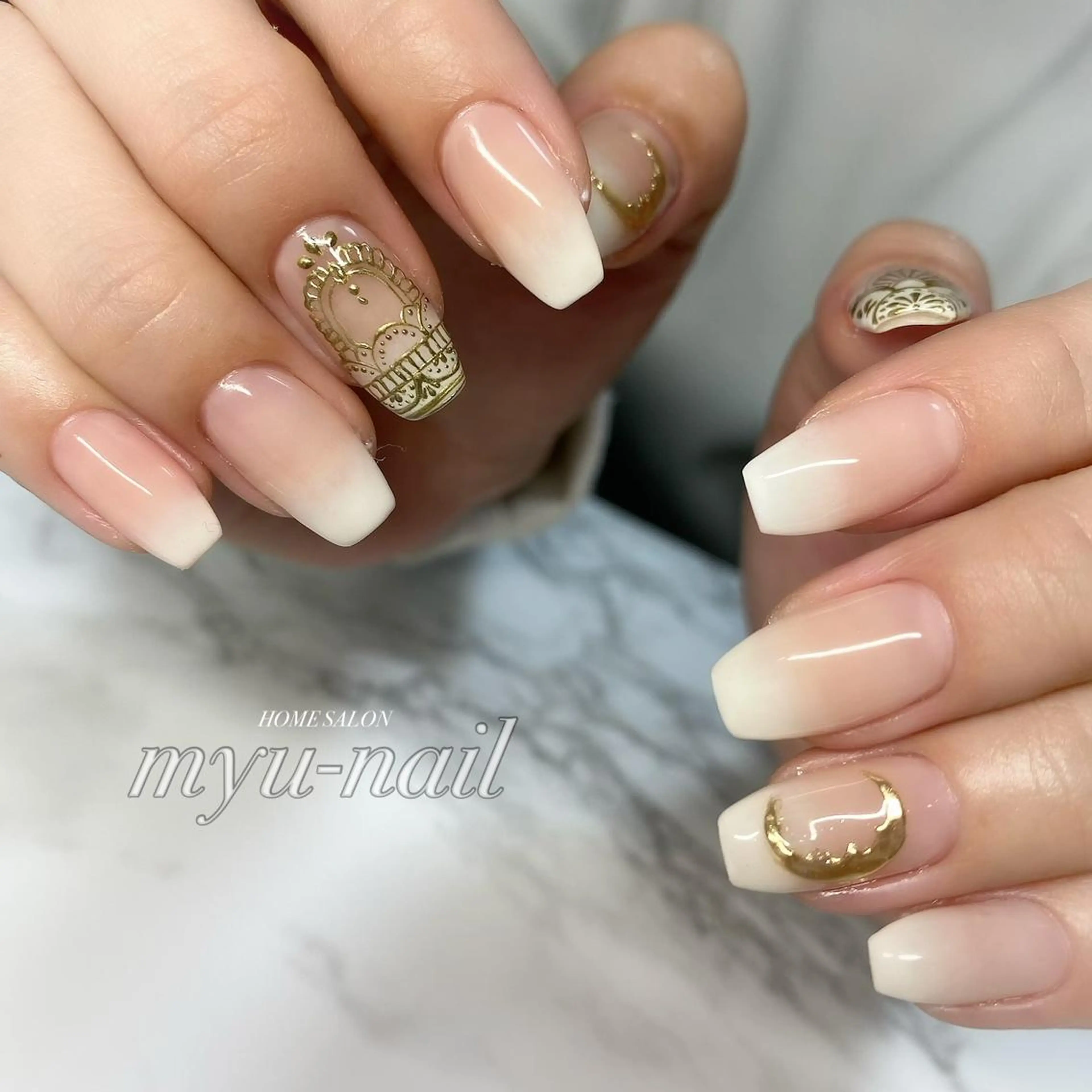 ネイル ホームサロン myu-nailのネイルデザイン