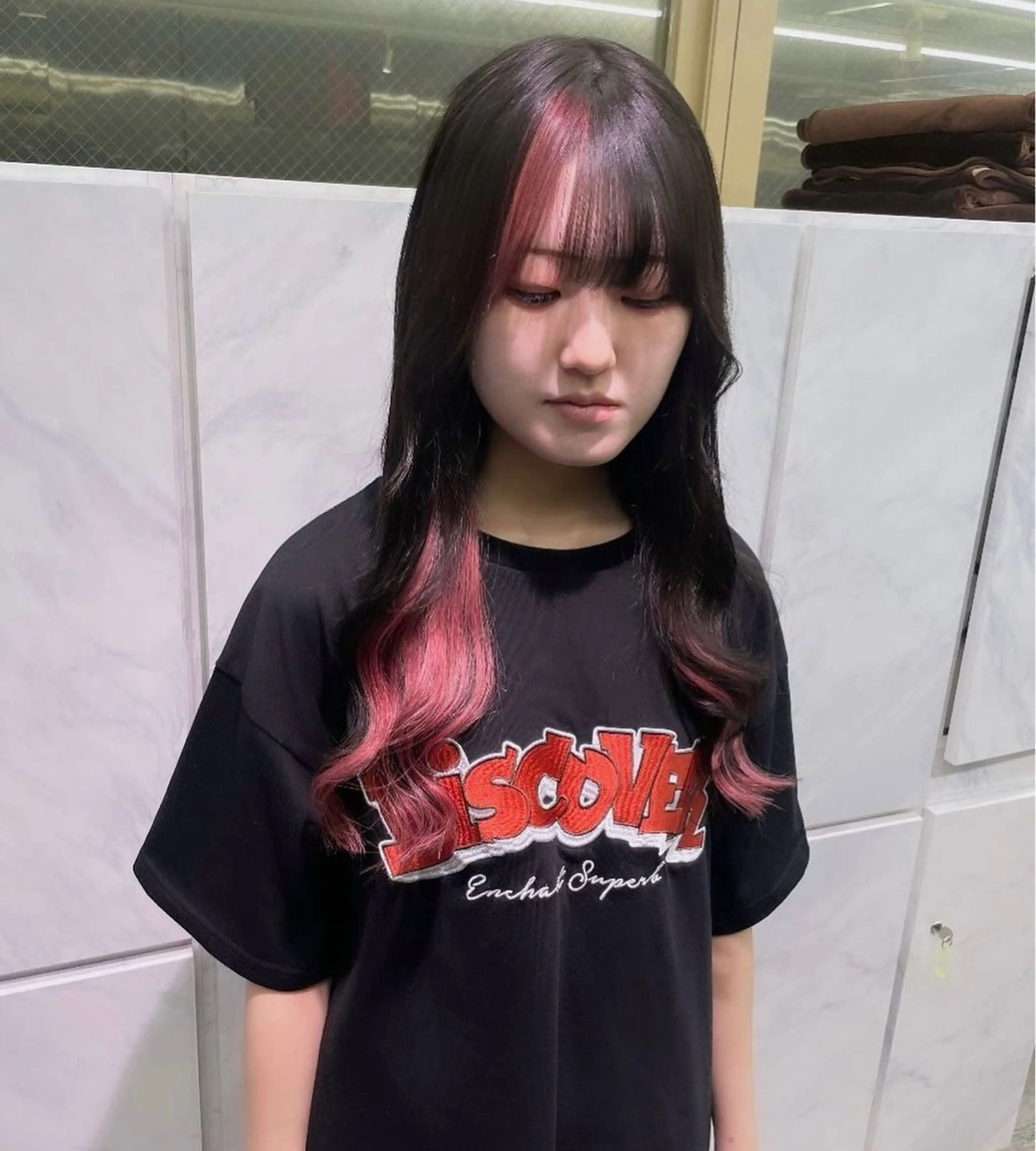 ロング カット ヘアカラー エクステ 🦋プルエクステ ARISA🦋のヘアスタイル