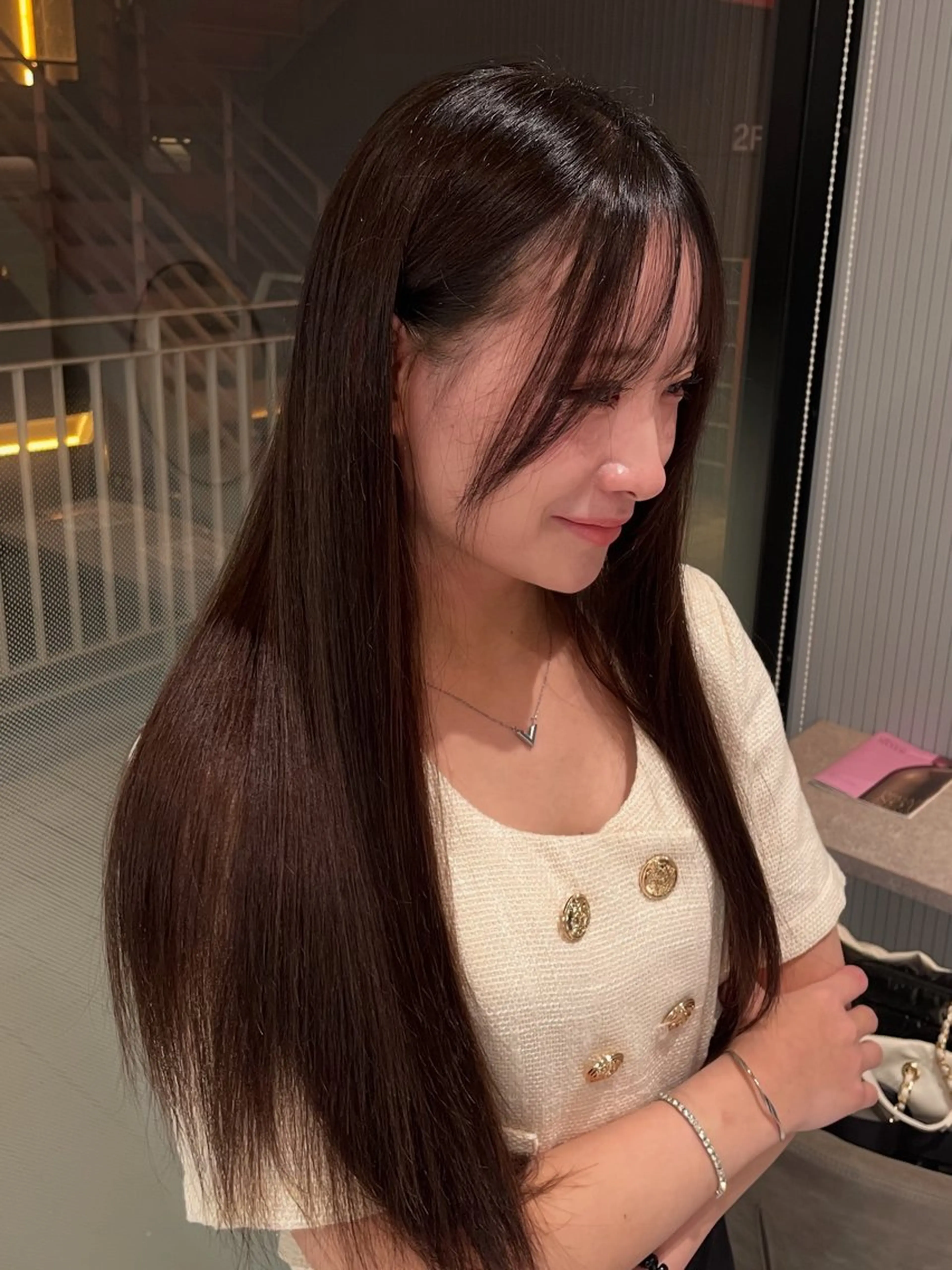 ロング カラー ヘアカラー 福岡美髪矯正/ KAEDEのヘアスタイル