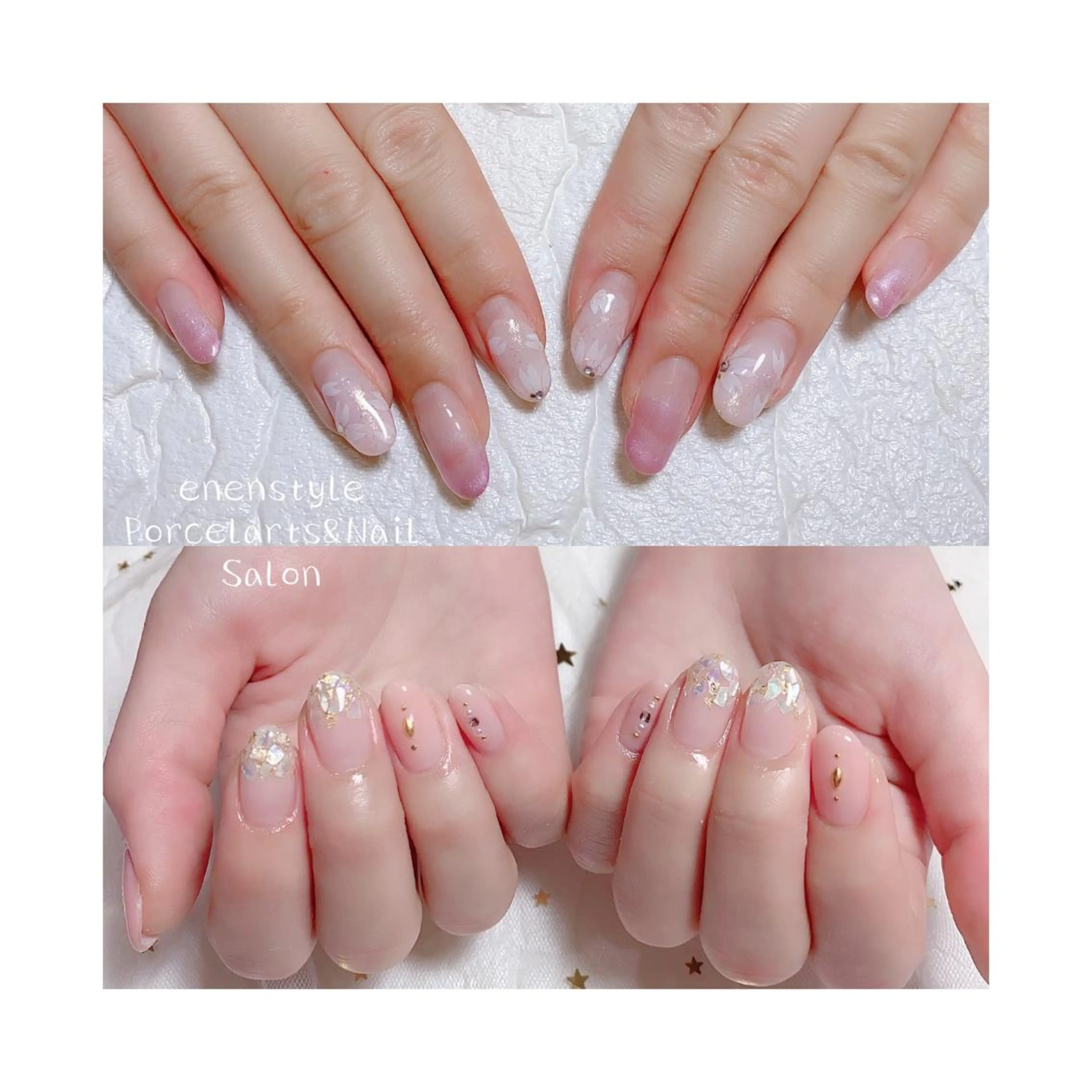 ショート ネイル ジェルネイル ニュアンスネイル オフィスネイル ワンカラーネイル パラジェル ハンドネイル 👑enen style👑のネイルデザイン