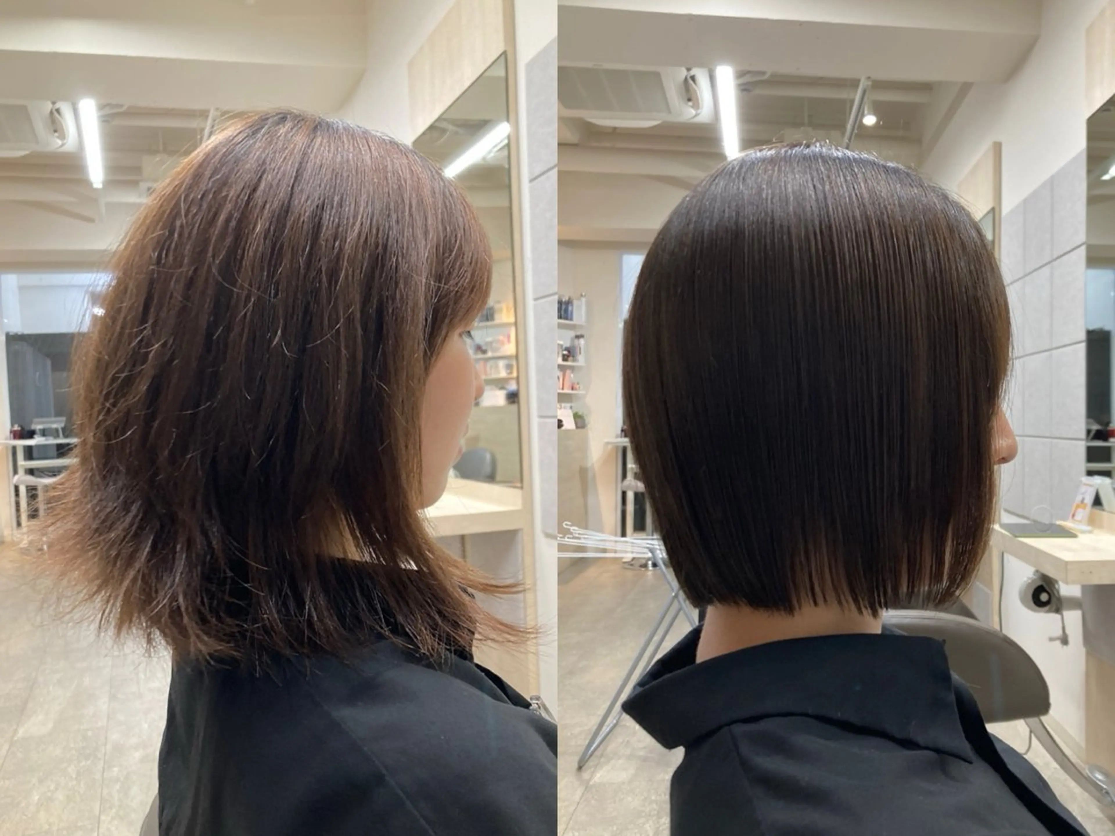 ミディアム カット HAIRLOUNGESoleil六本木所属・Soleil 🌷ハナ🌷のヘアスタイル