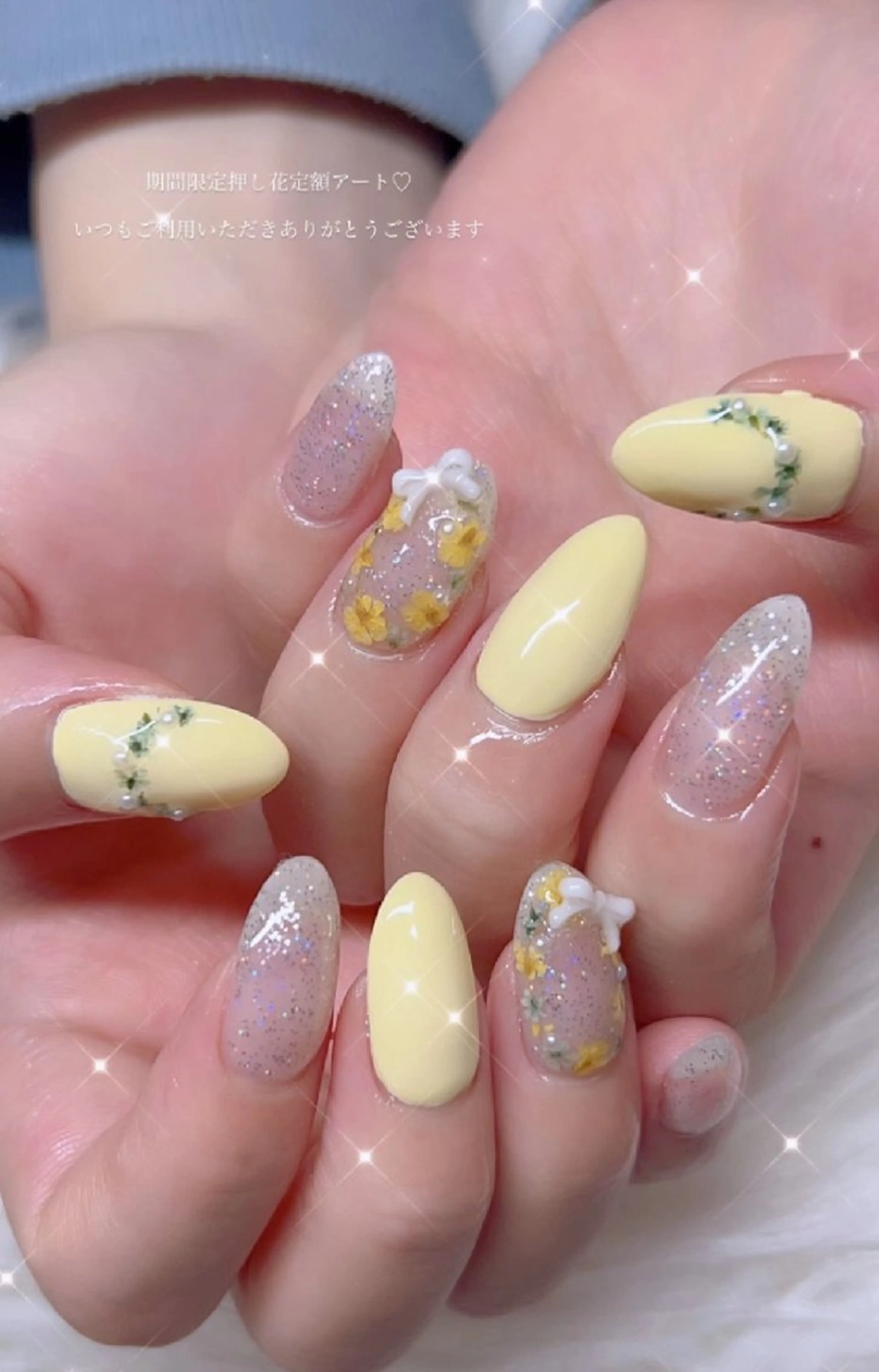 ネイル アートネイル 春ネイル ワンホンネイル ハンドネイル I LOVE ME NAIL.。.:*♡のネイルデザイン