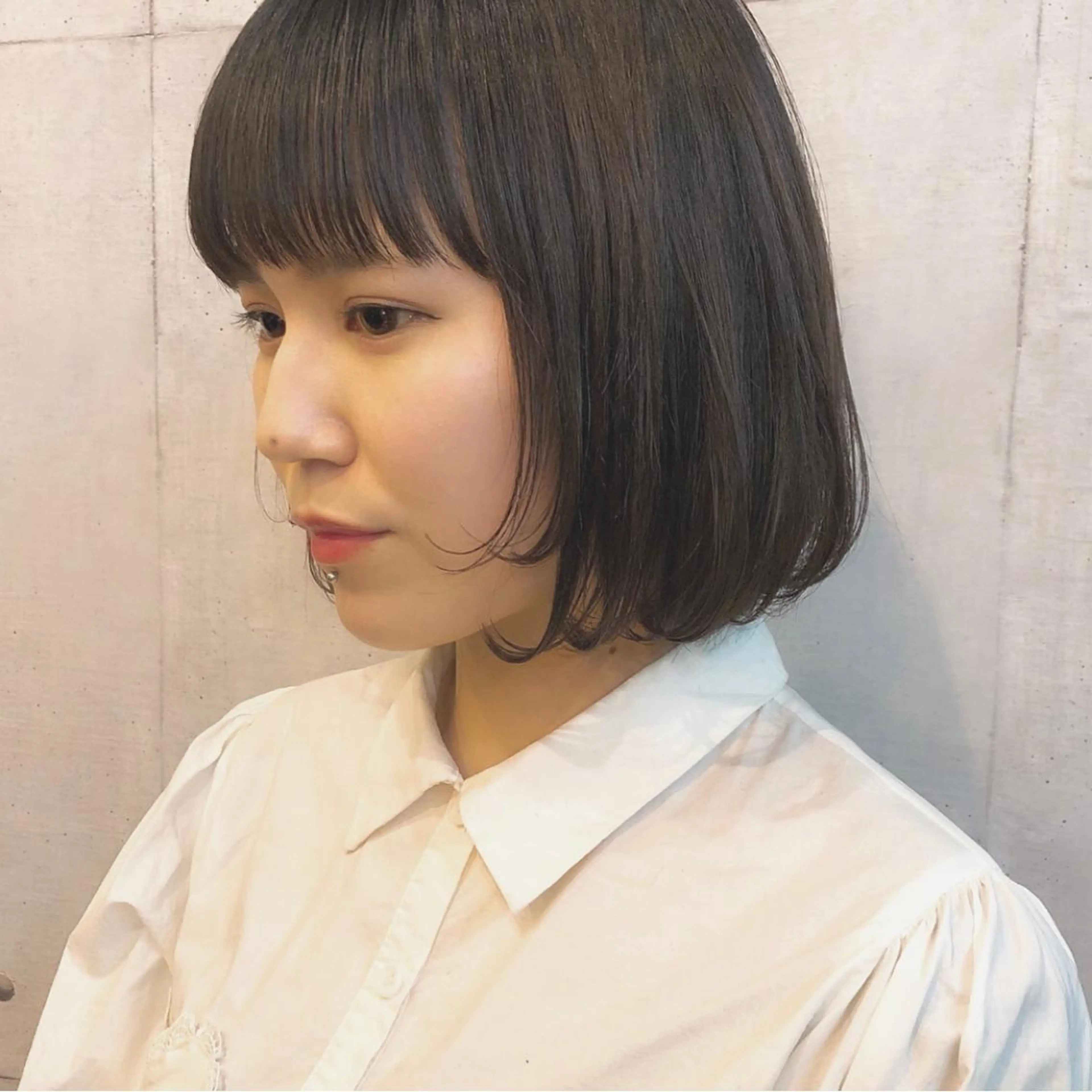 ショート ボブ 山野 稚奈のヘアスタイル