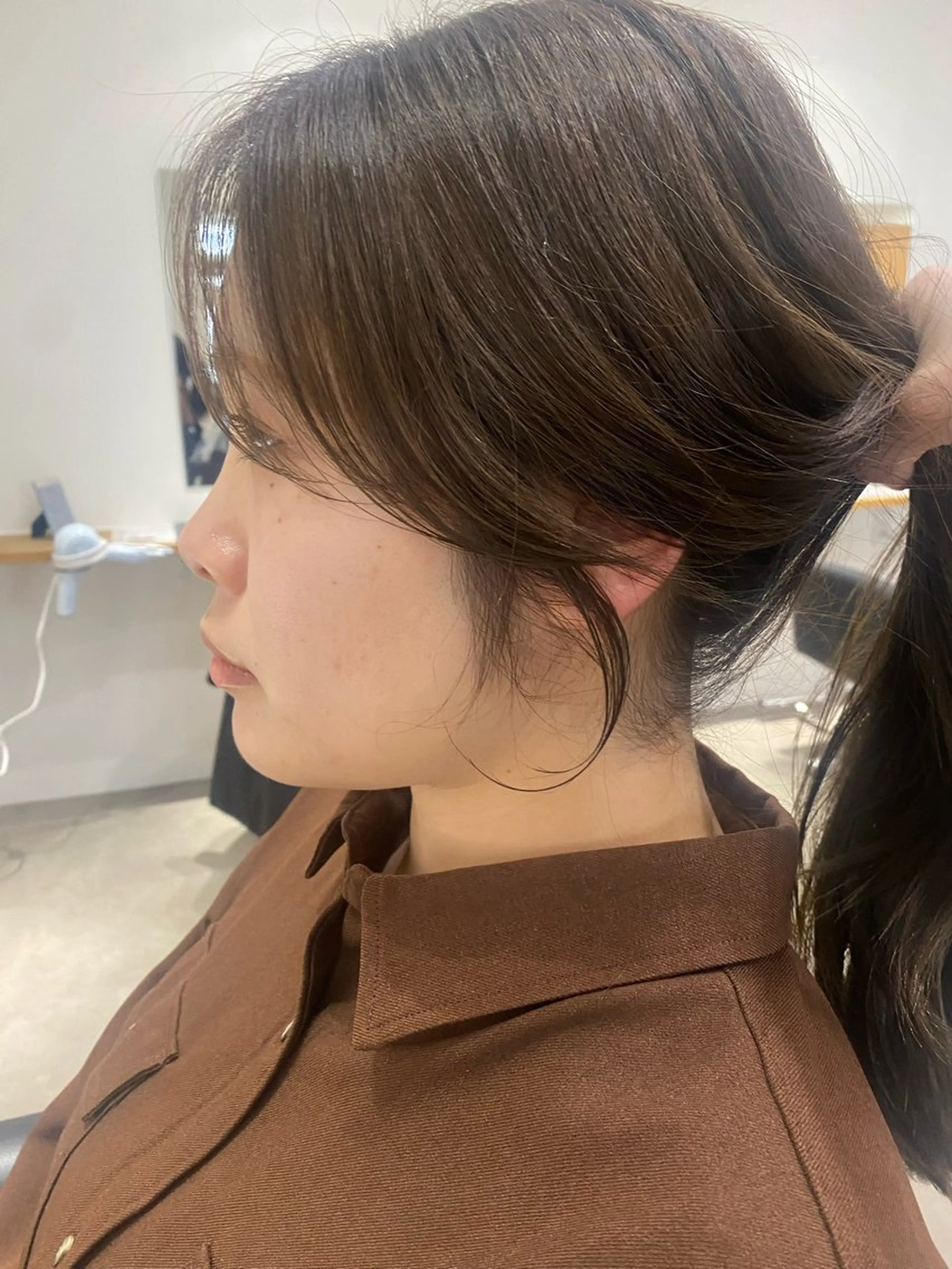 ロング カット ヘアカラー 韓国風hair💕 Kanonのヘアスタイル