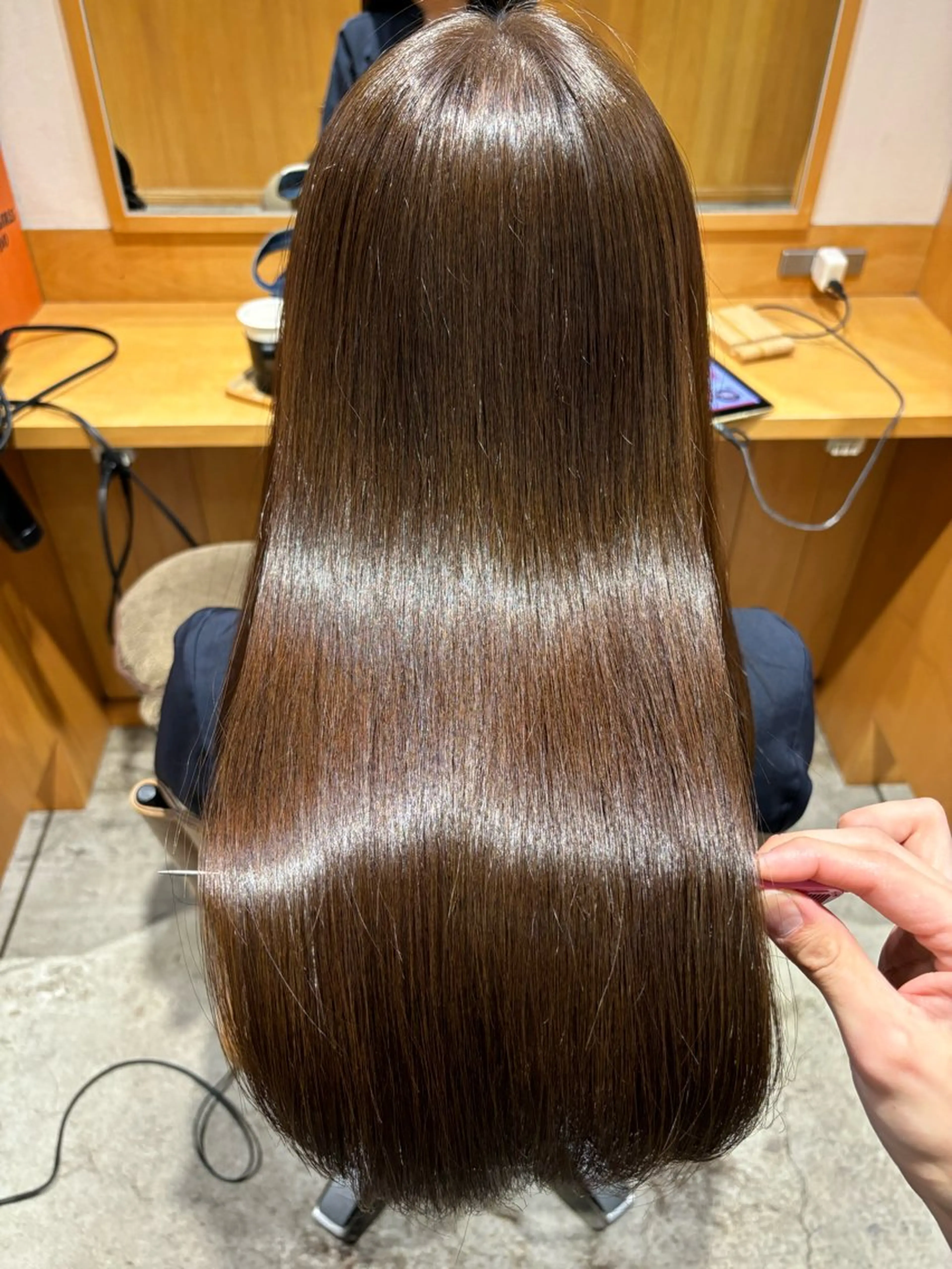 ロング カット ヘアカラー トリートメント 【Amphi Tokyo】宮原のヘアスタイル