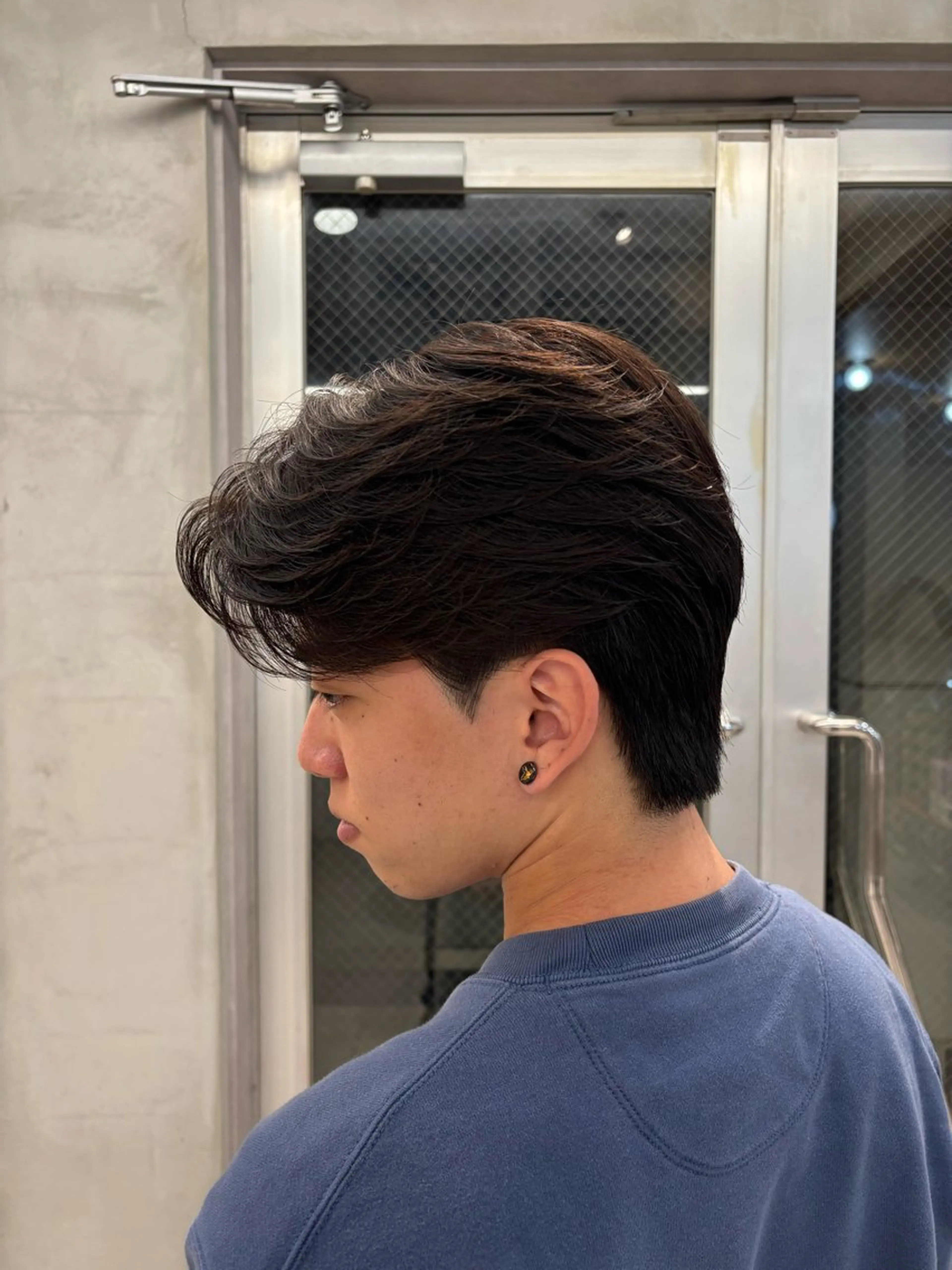 パーマ メンズ カット パーマ トリートメント ヘアセット 表参道/スパイキー ショート/SOTAのヘアスタイル