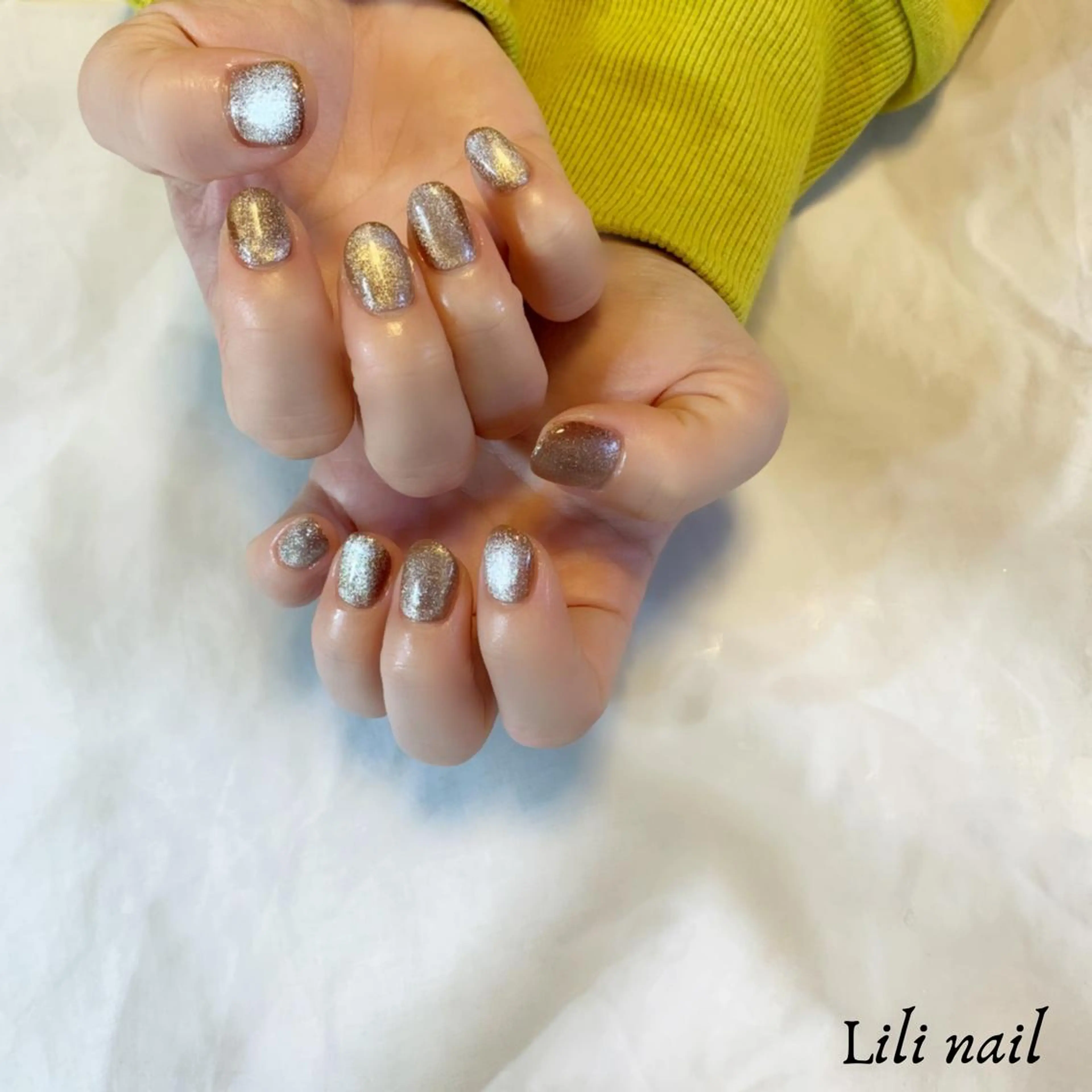 ショート ネイル ハンドネイル Lilibeauty salonのネイルデザイン