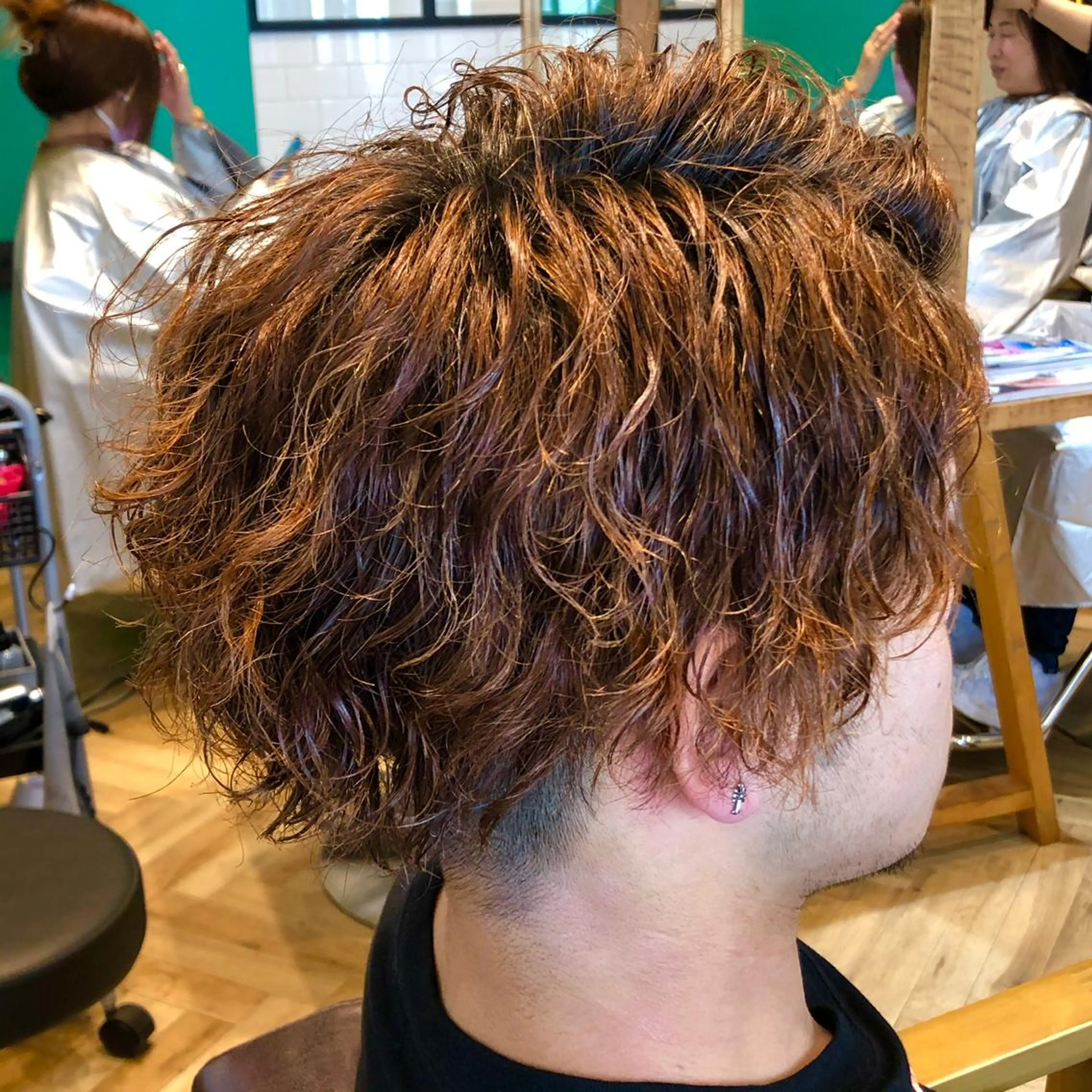 パーマ メンズ 神山 大樹✂︎宇都宮江曽島のヘアスタイル