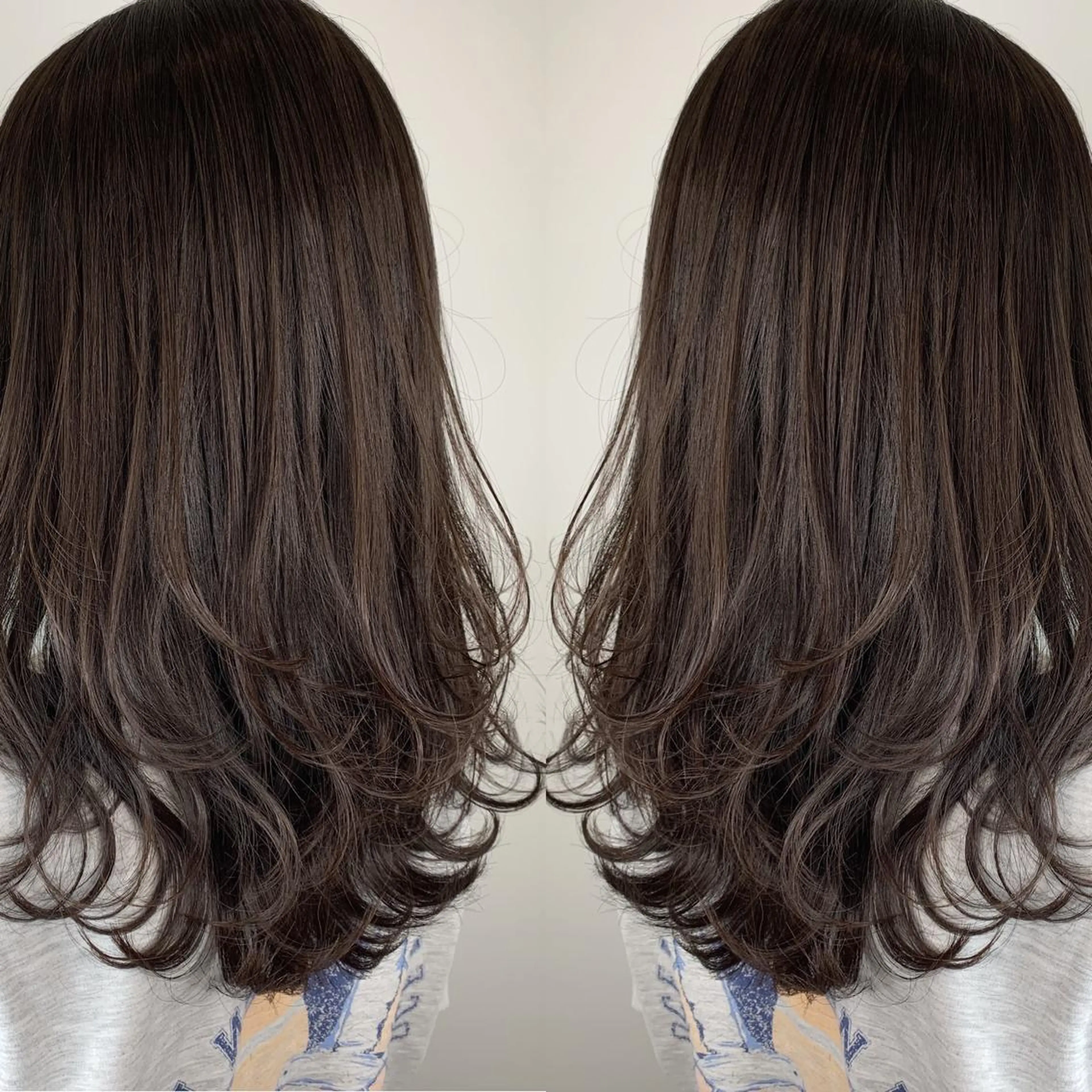 ミディアム カット ヘアカラー トリートメント _WHITE京橋店所属・【White京橋】 岸　拓斗のヘアスタイル