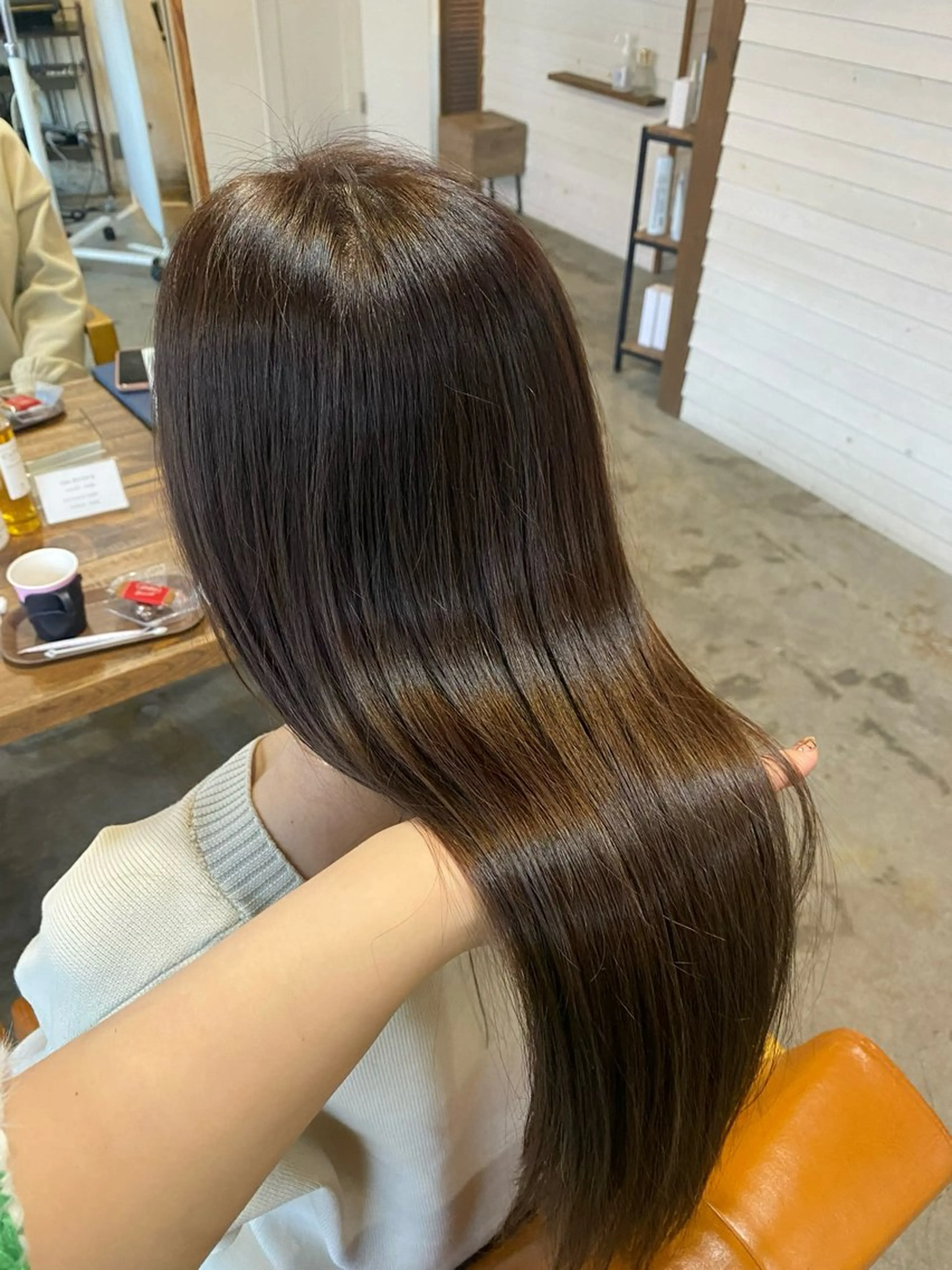 【ご新規様限定🌷】ダメージレス艶カラー＋水素TR💡の写真