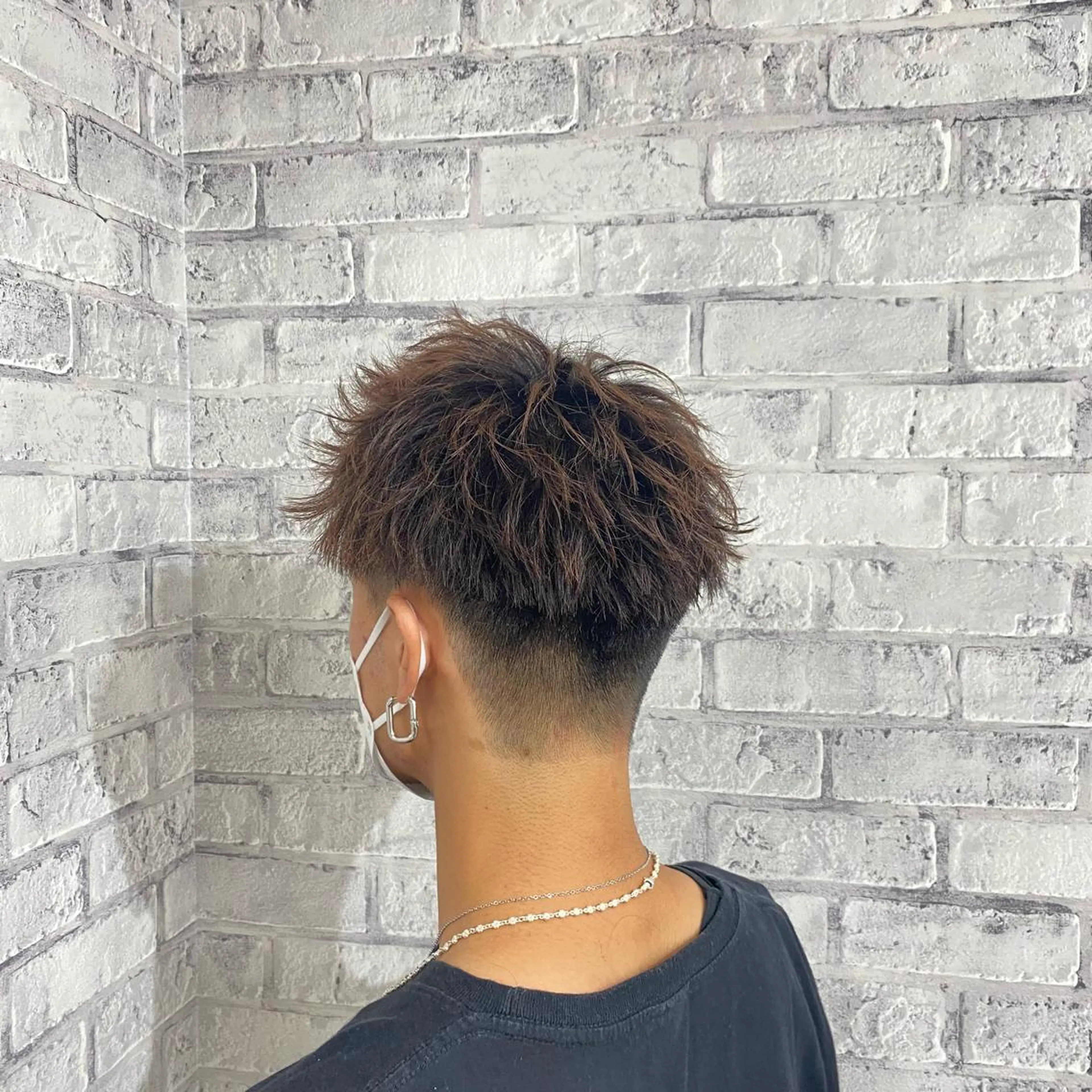 ショート カラー パーマ ヘアアレンジ メンズ キッズ ネイル マツエク・マツパ アイブロウ メンズバレイヤージュ メンズブリーチ メンズハイライト メンズハイトーン メンズインナーカラー カット 🔥漢髪特化メンズ マネージャーYUKIのヘアスタイル