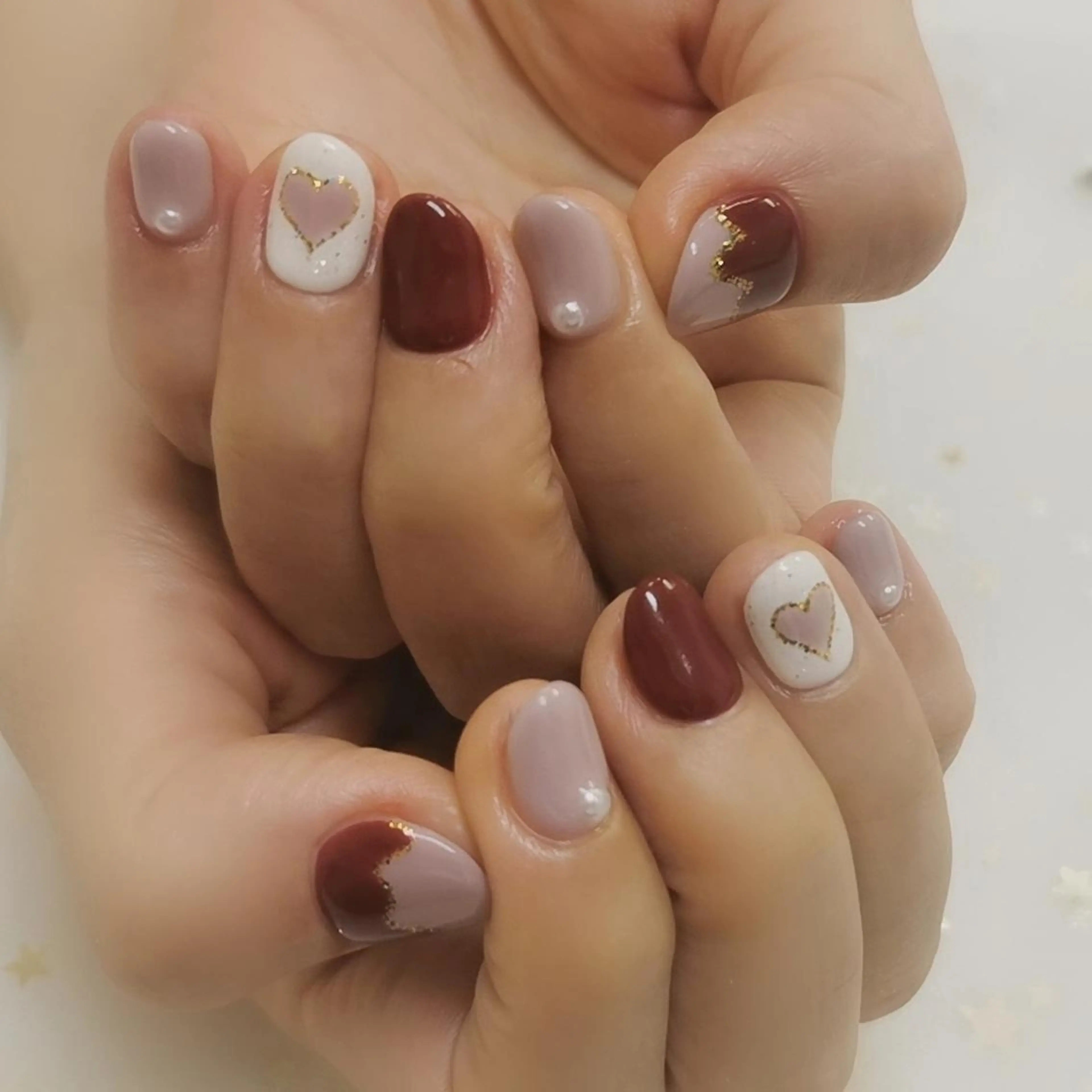 ネイル ハンドネイル 上福岡 らんらんのネイルデザイン