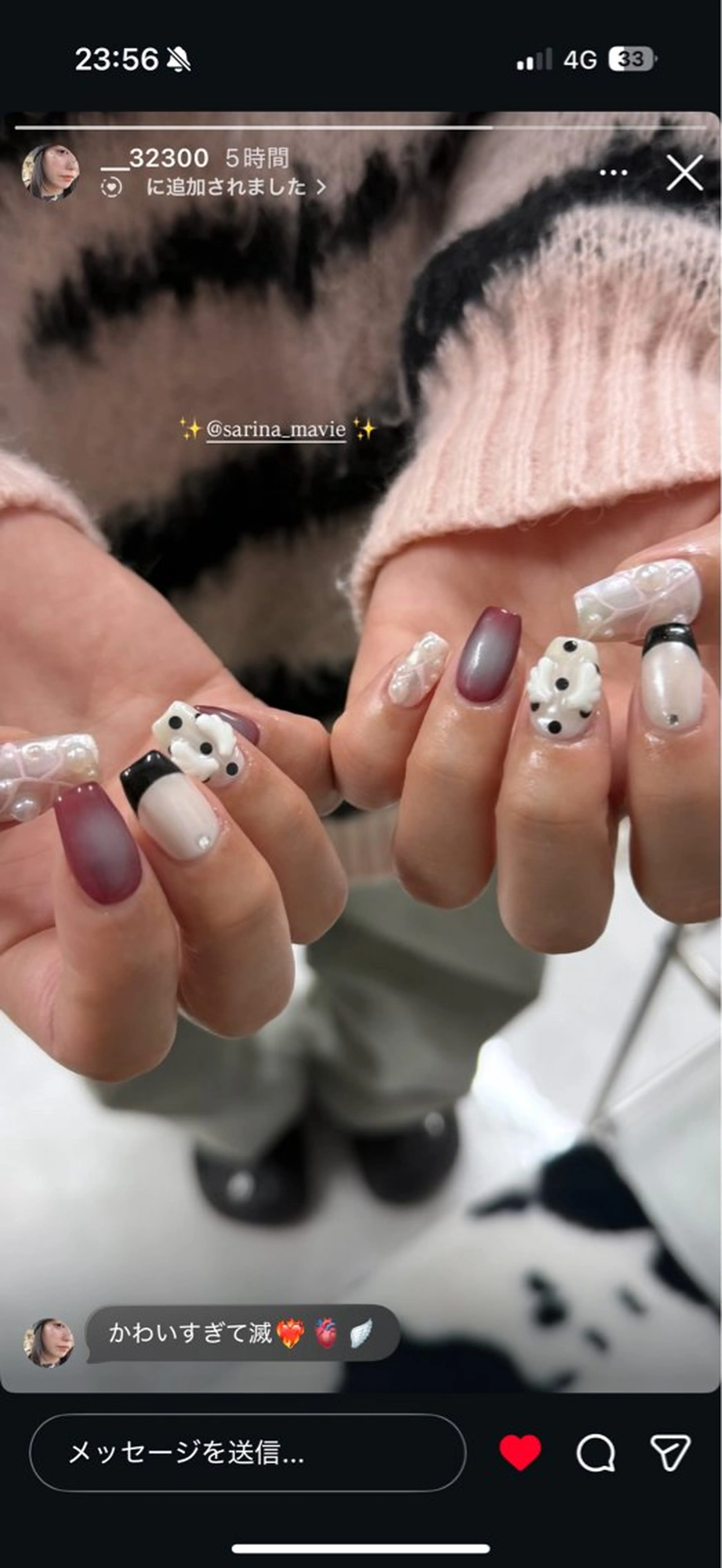 ネイル ハンドネイル Sarina ⋆⭒˚ mavieのネイルデザイン