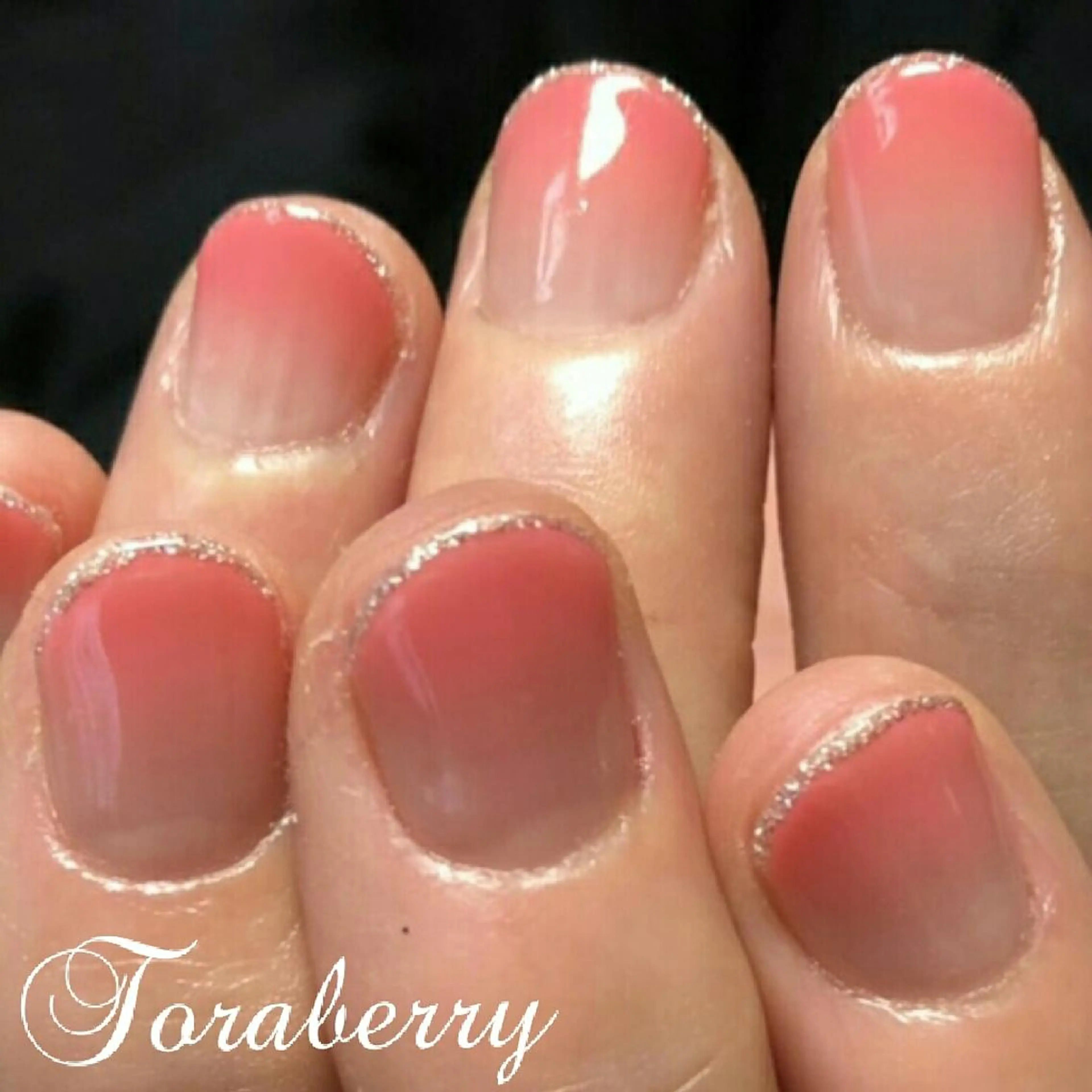 ネイル ラメ(グリッター) ハンドネイル ネイリスト なつみのネイルデザイン